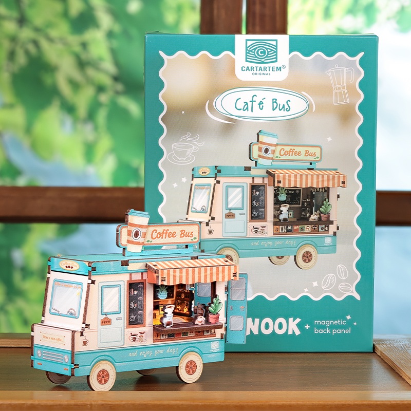 Alternative view of Mini Booknook Café Bus