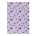 Kuviokartonki A4 5kpl - Violetit Kukat