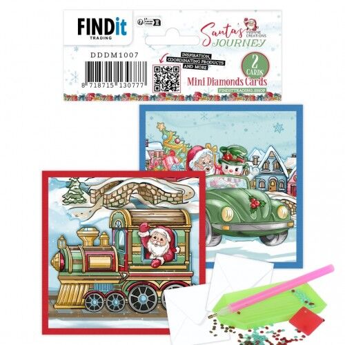Santa´s Journey -kortti 2kpl