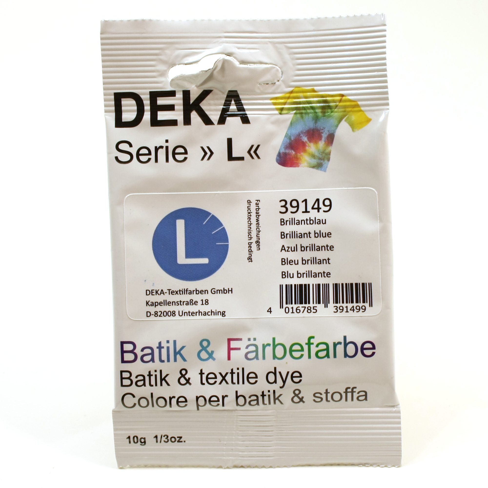 Deka Batik - 81 Kirkkaansininen