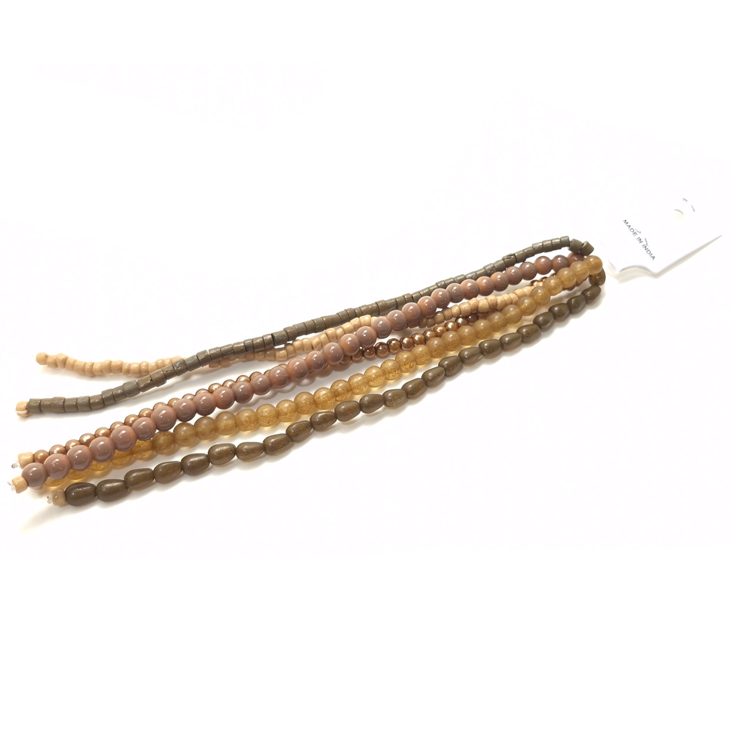 Delhi Lasihelmilajitelma - Ruskeat