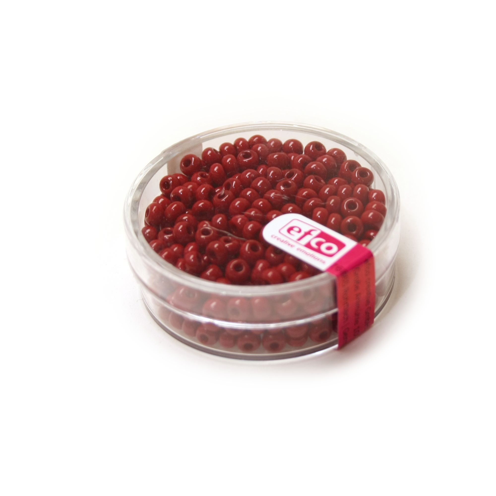 Siemenhelmi 3,5mm - Opaque Dark Red