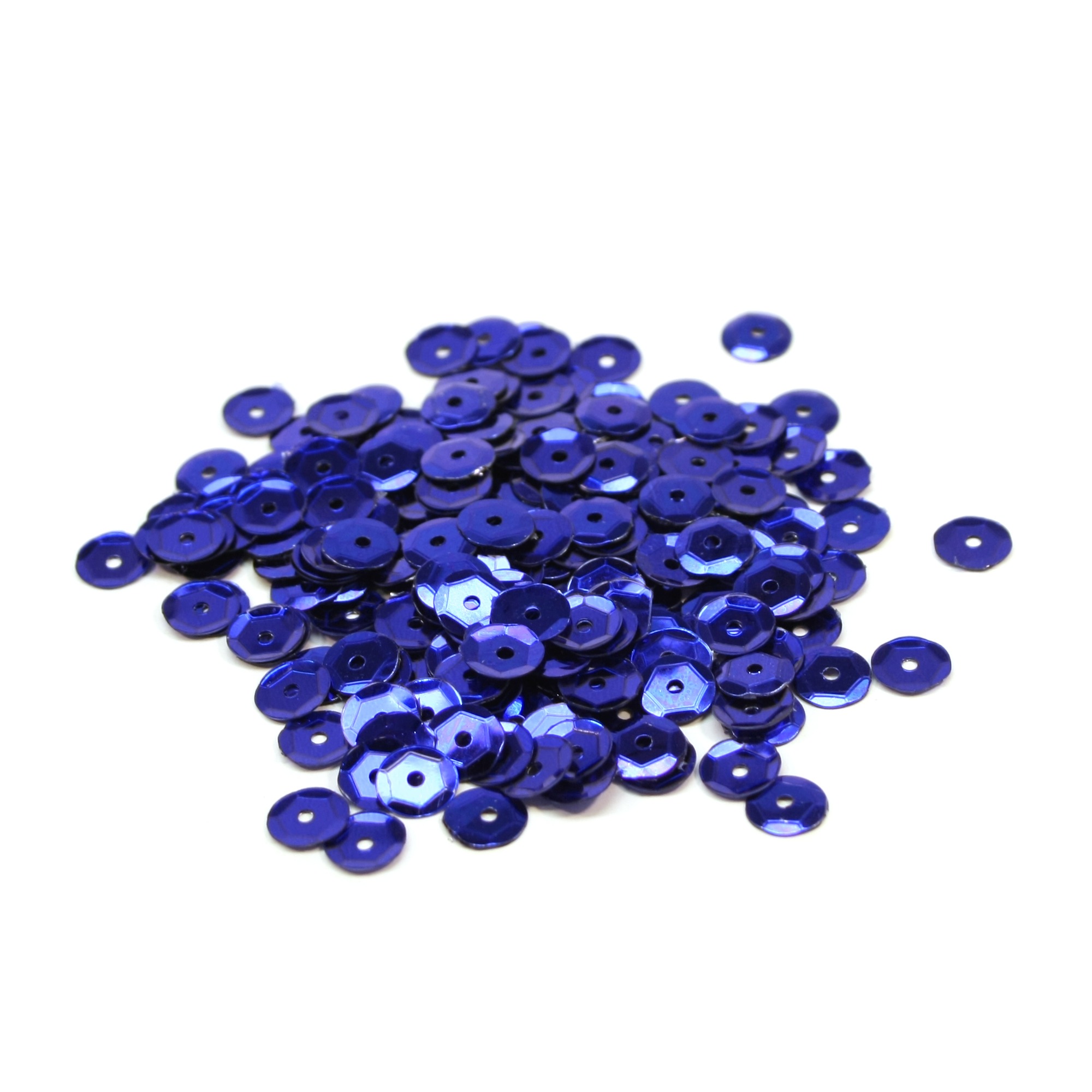 Paljetti 6mm - Sininen
