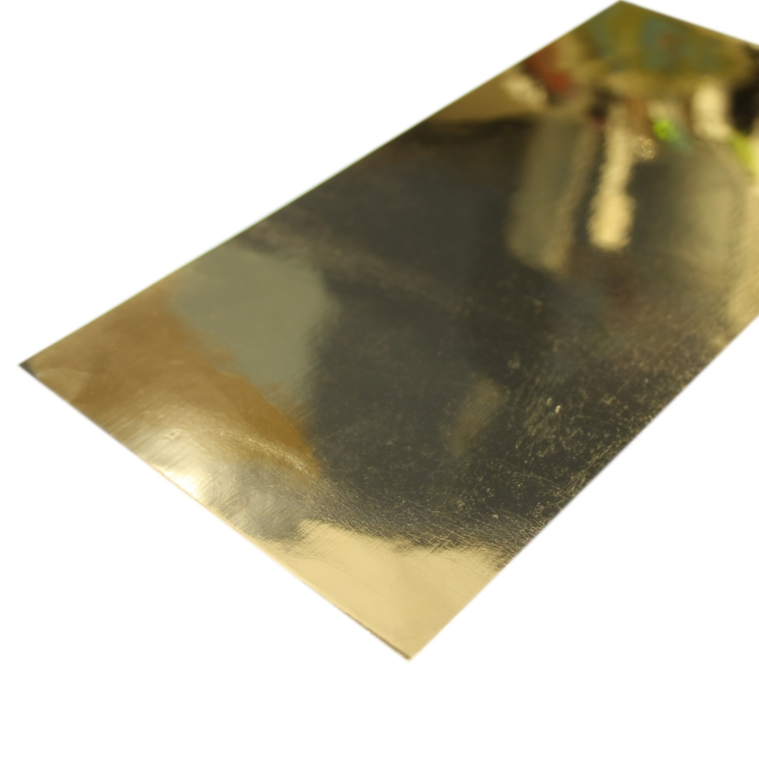 Kynttilävahalevy 10x20cm 1kpl - Kirkas kulta