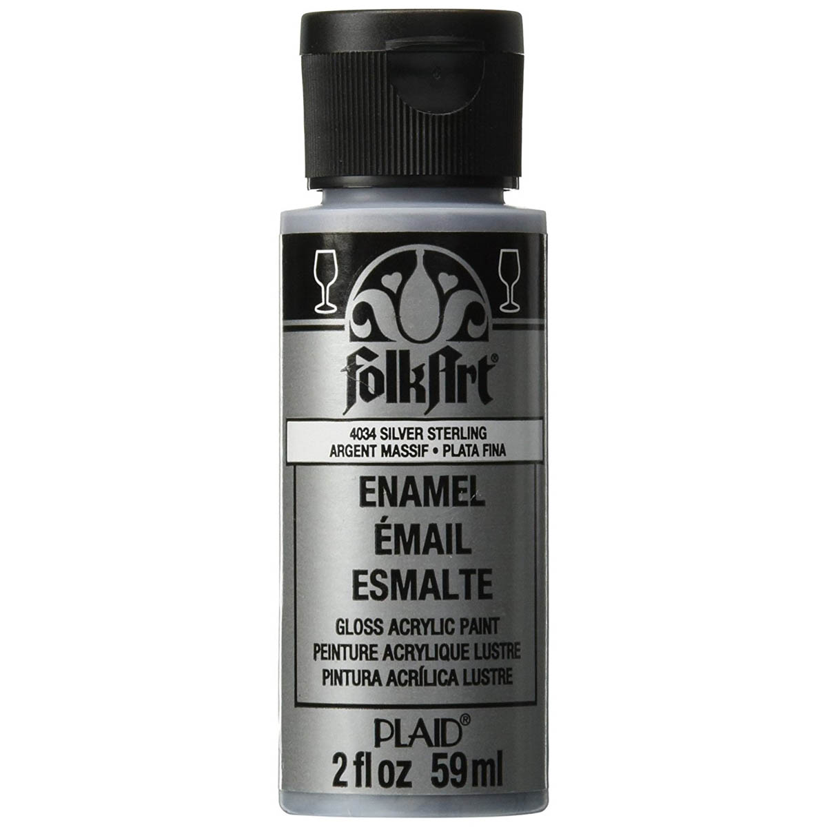 Folkart Enamels - Silver Sterling