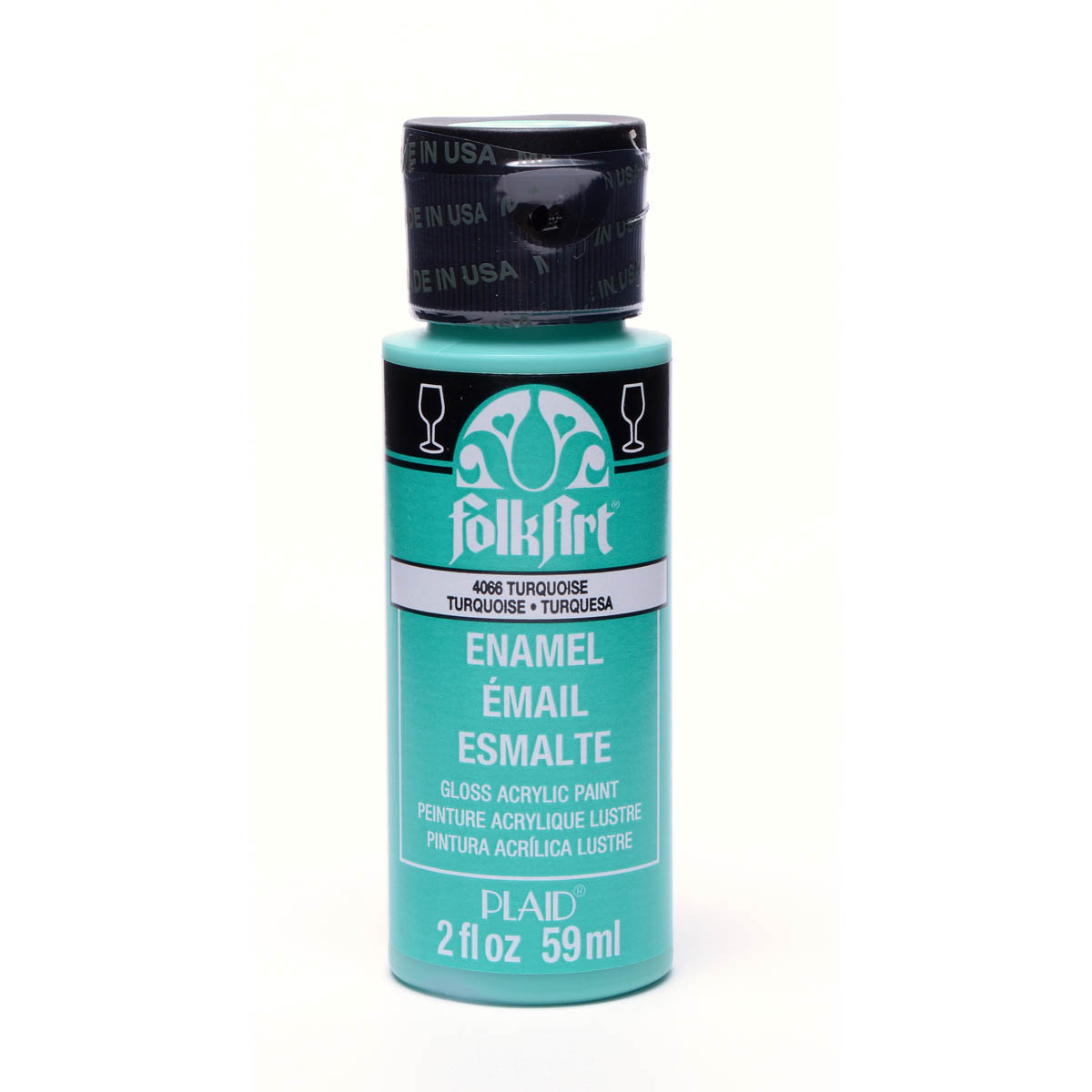 Folkart Enamels - Turquoise