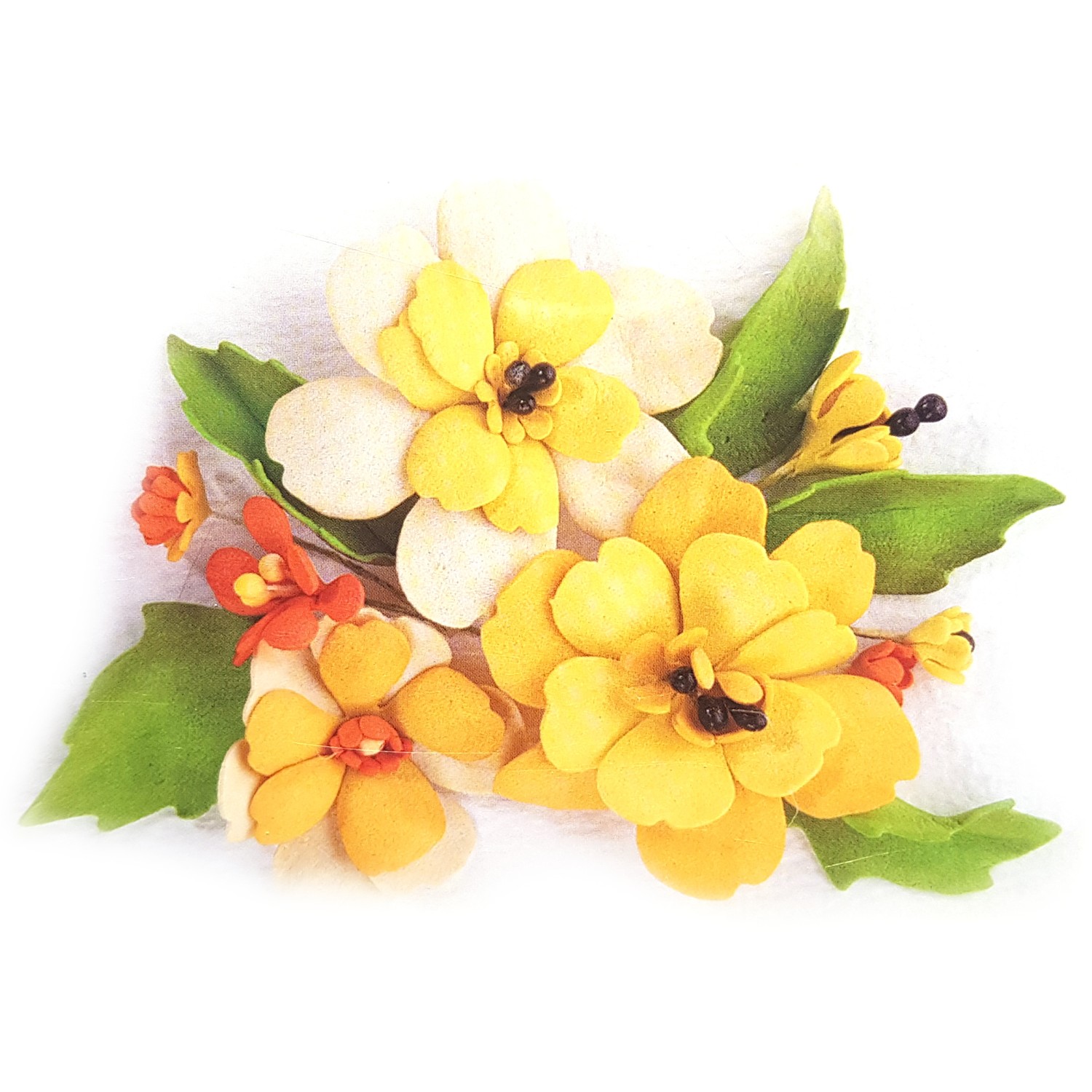 Flower Foam - Keltaiset kukat