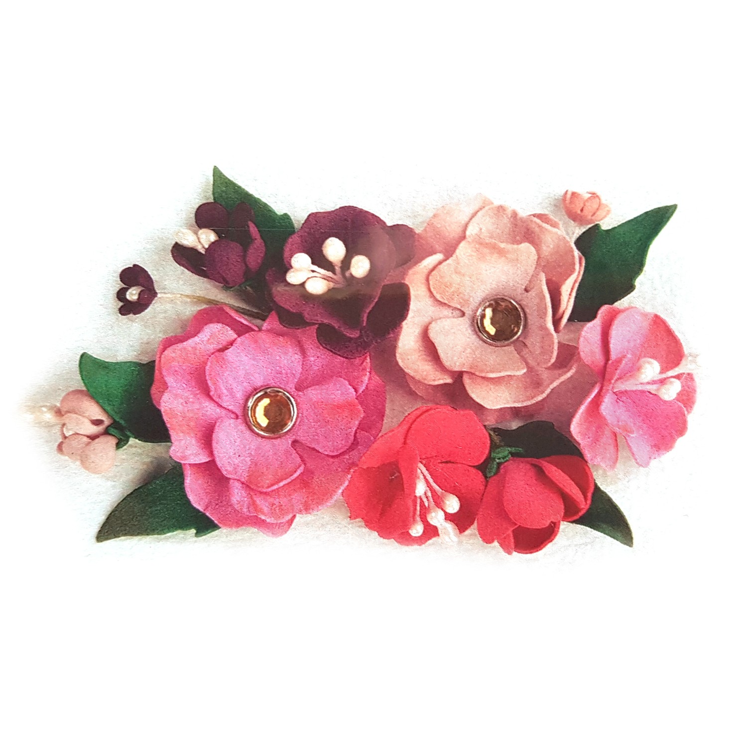 Flower Foam - Punaiset kukat