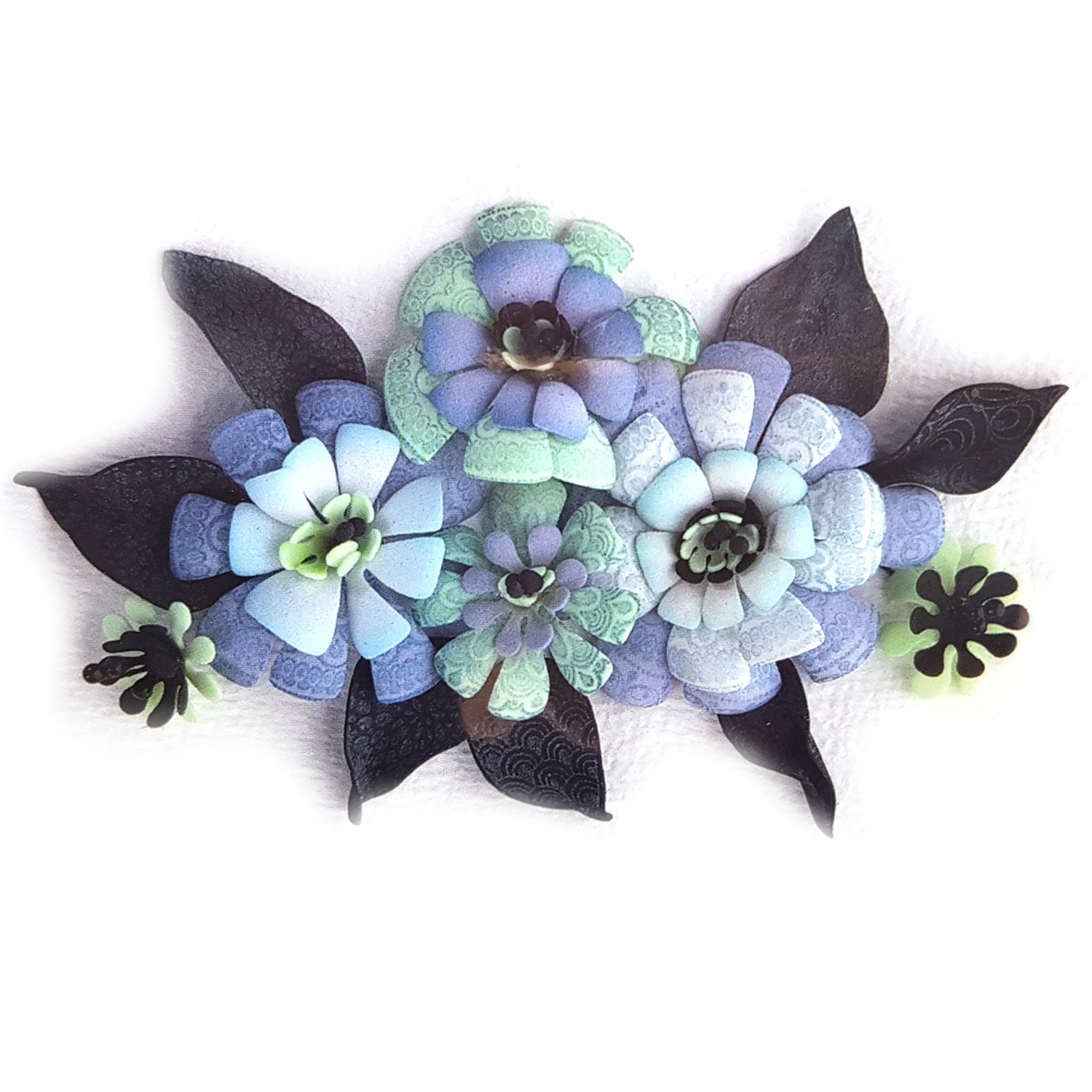 Flower Foam - Siniset kukat