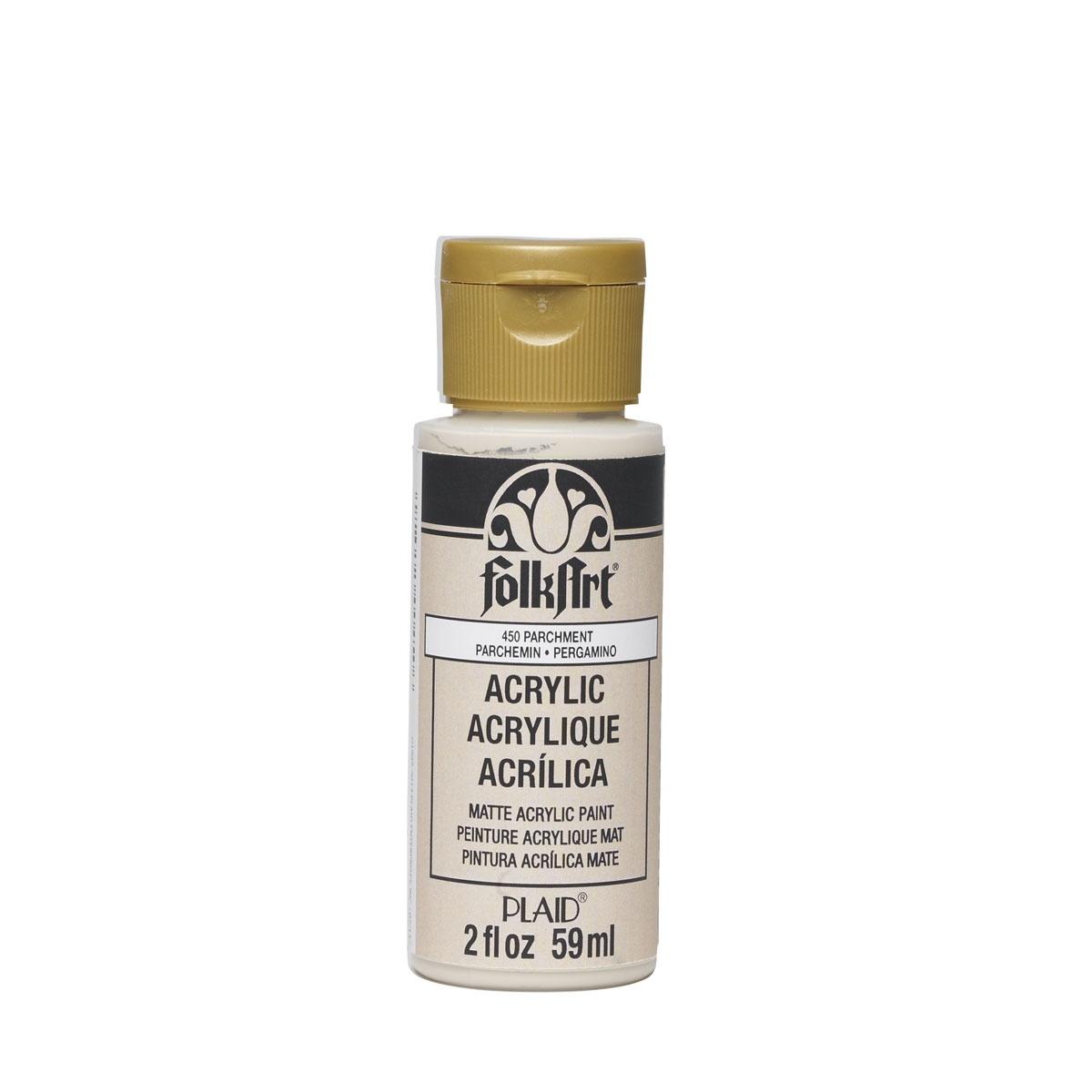 Alternative view of FolkArt Acrylic - 450 Parchment