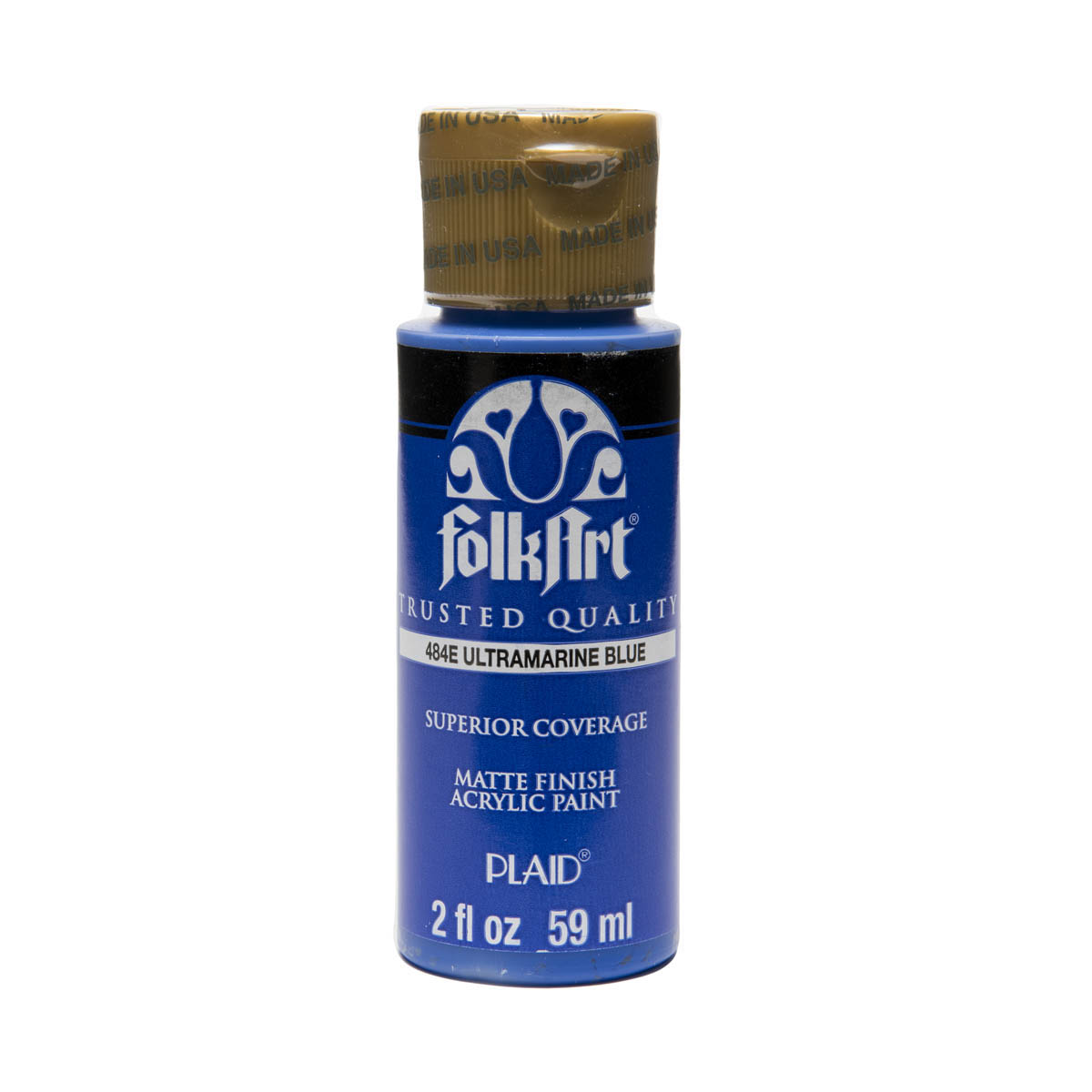 Alternative view of FolkArt Acrylic - 484 Ultramarine Blue