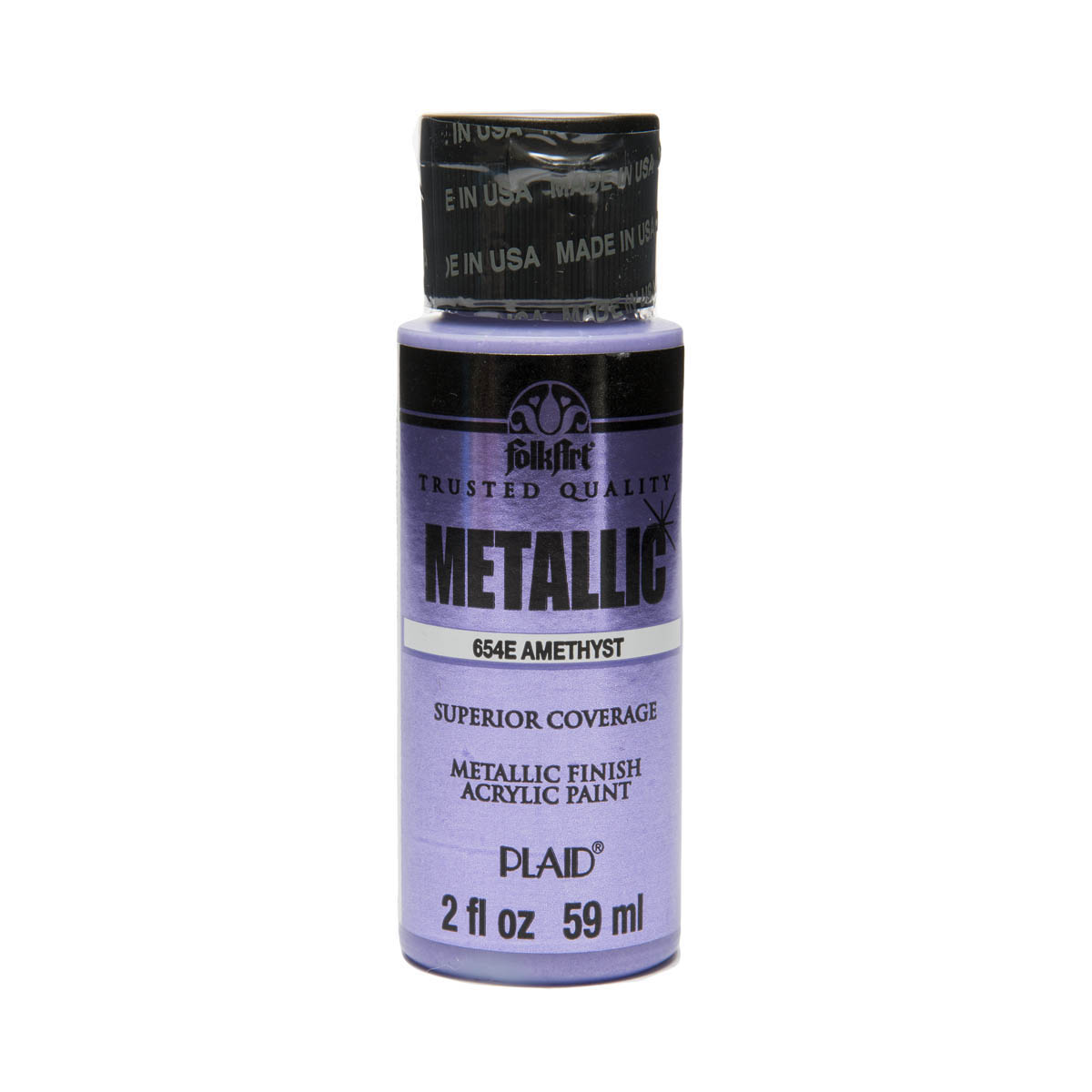 Alternative view of FolkArt Acrylic Metallic - 654 Ametyst