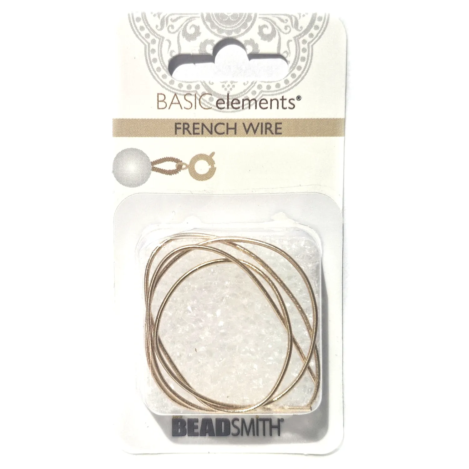 French Wire n.0,9mm n.35cm - Kullansävy
