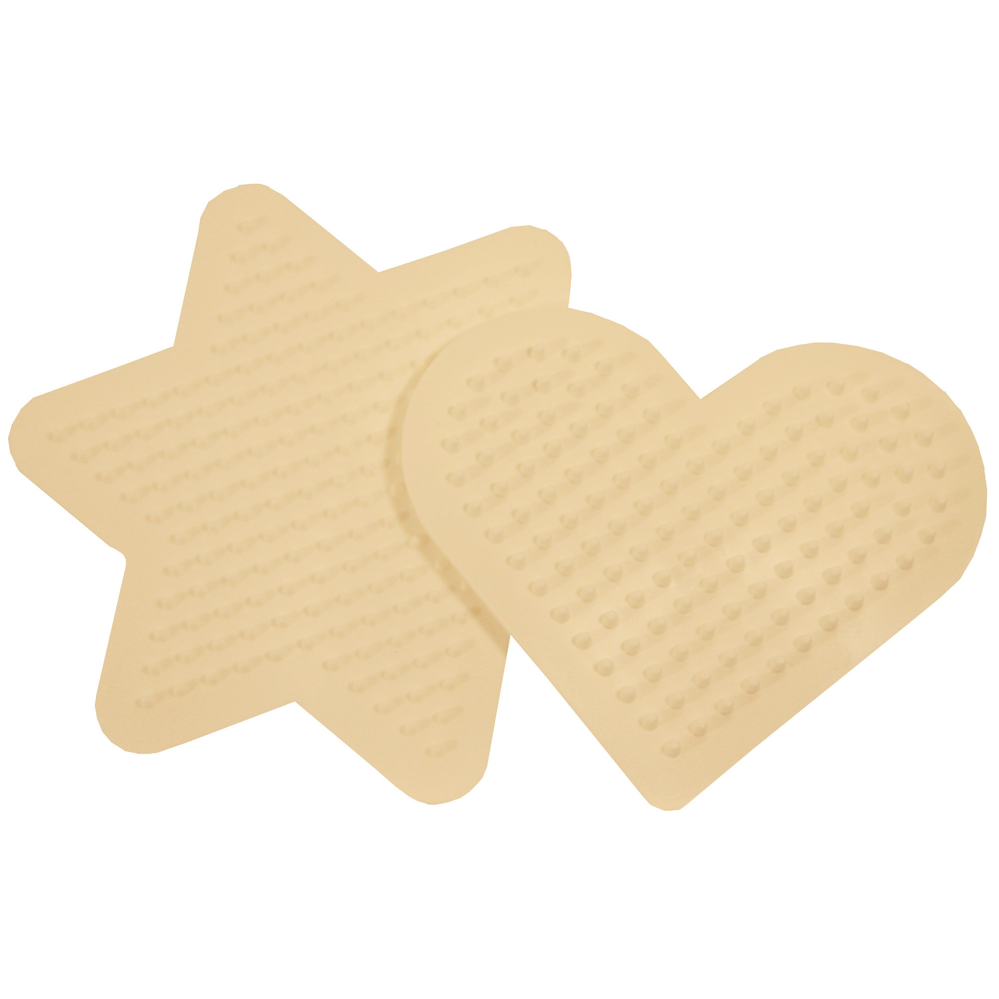 Hama Midi alusta - Pieni sydän ja tähti