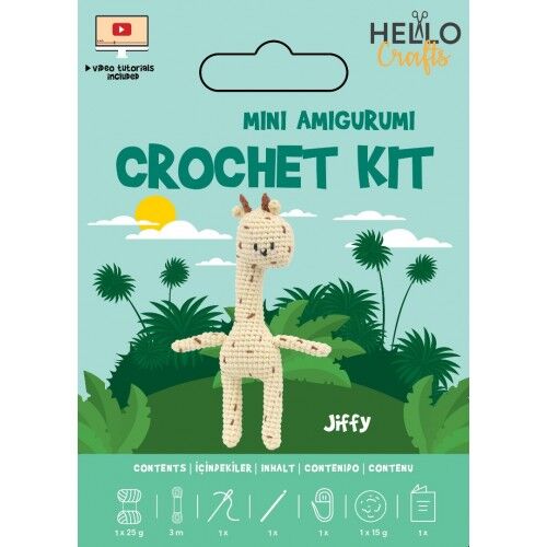 Mini Amigurumi setti - Jiffy