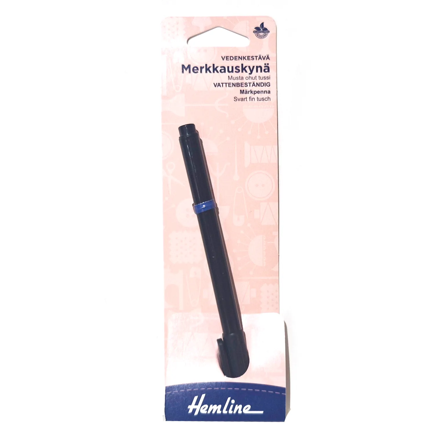 Merkkauskynä - Musta