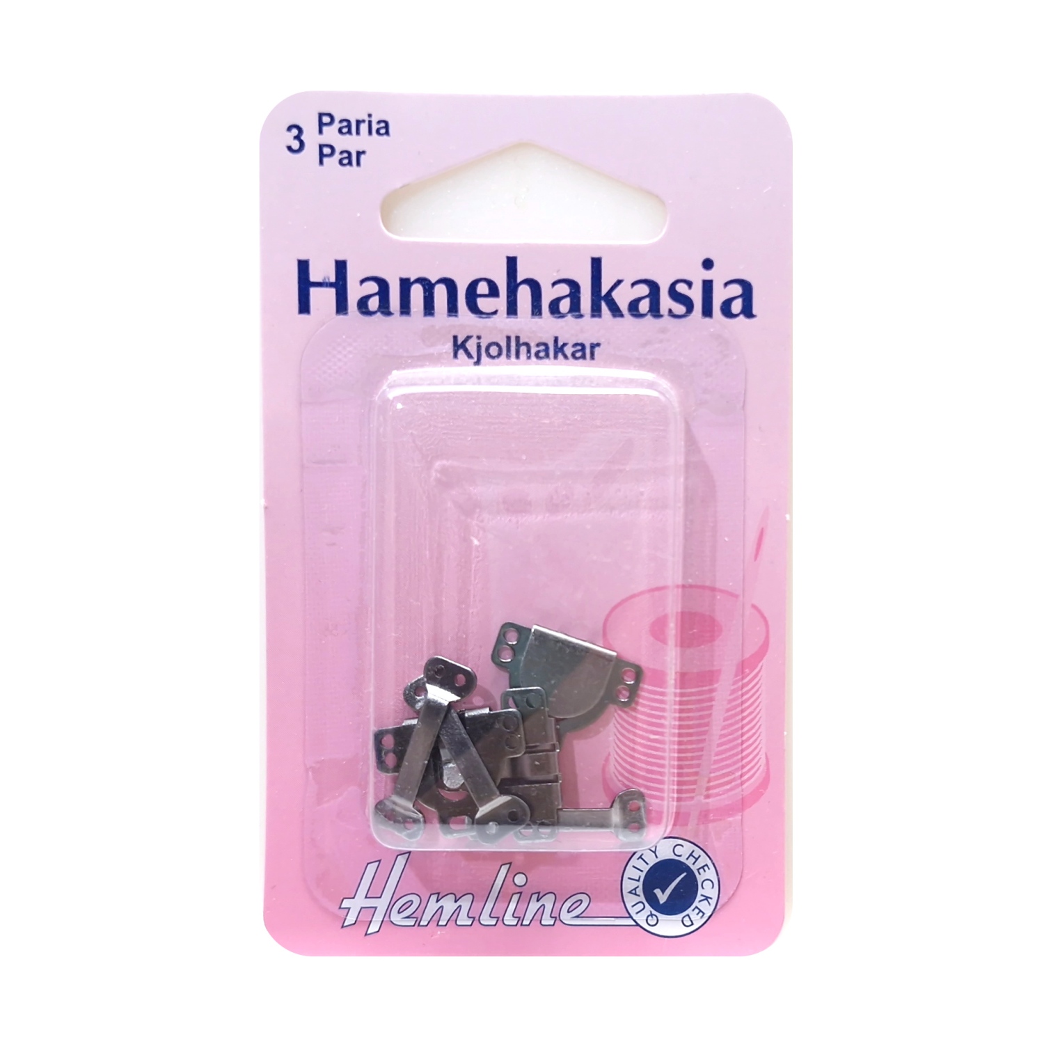 Hamehakanen 3 paria - Tummahopea