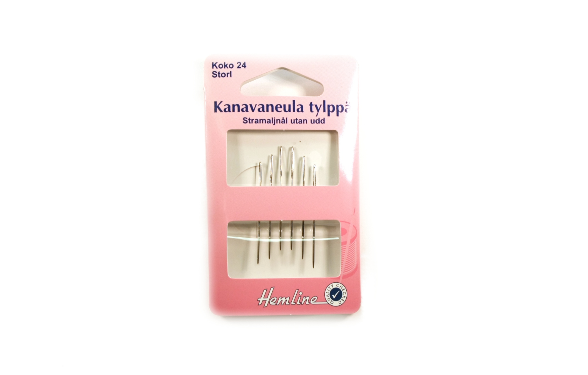 Kanavaneula koko 24 - Tylppä