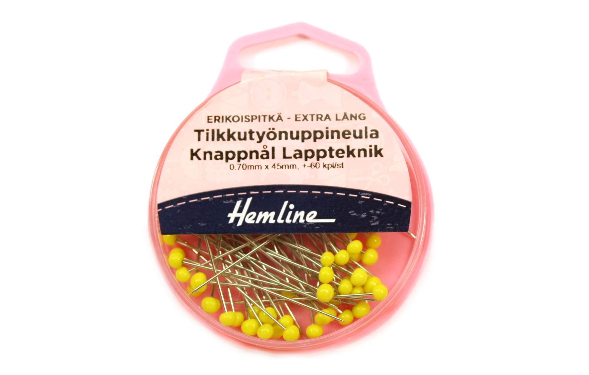 Tilkkutyön nuppineula