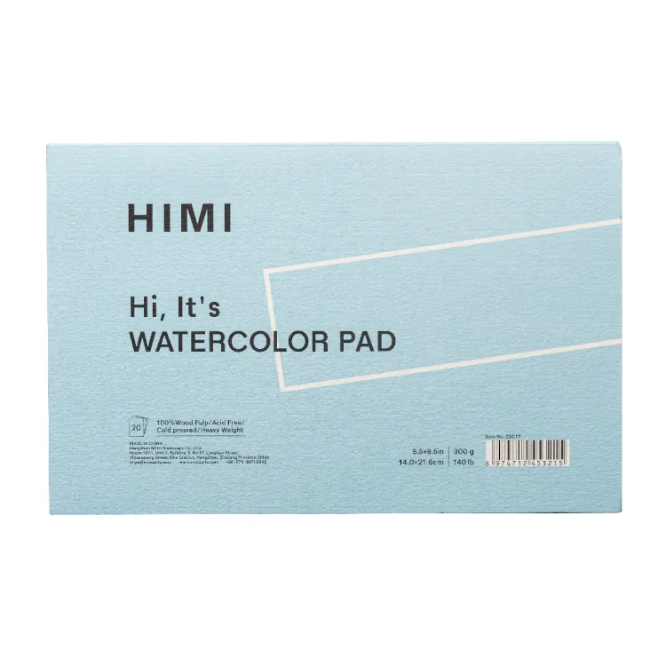 HIMI Watercolor Pad 14x21,6cm 300g