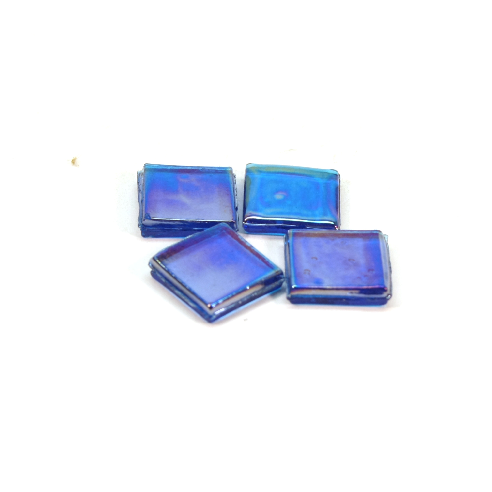 Ice Glass läpinäkyvä mosaiikki 15x15mm - Sininen