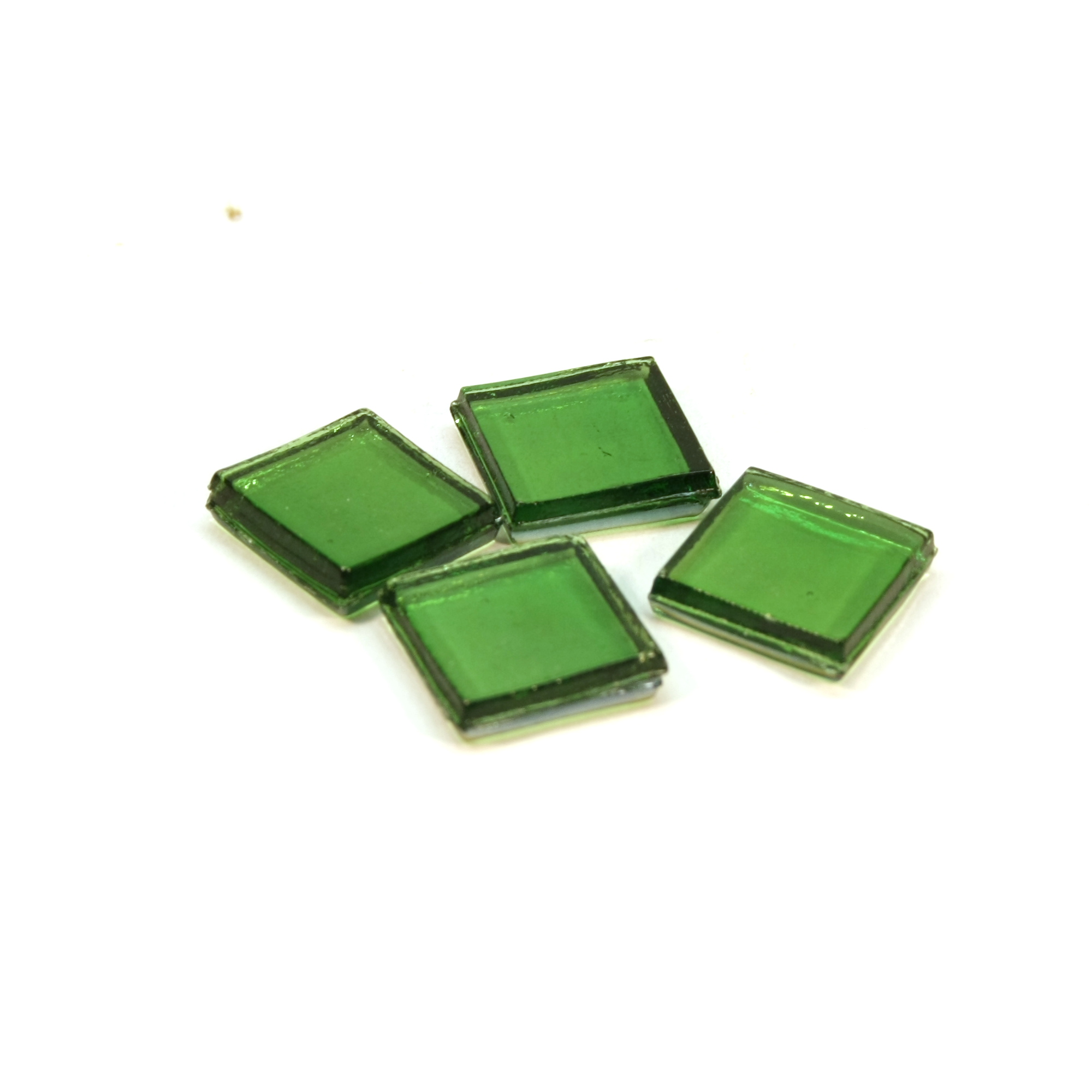 Ice Glass läpinäkyvä mosaiikki 15x15mm - Vihreä