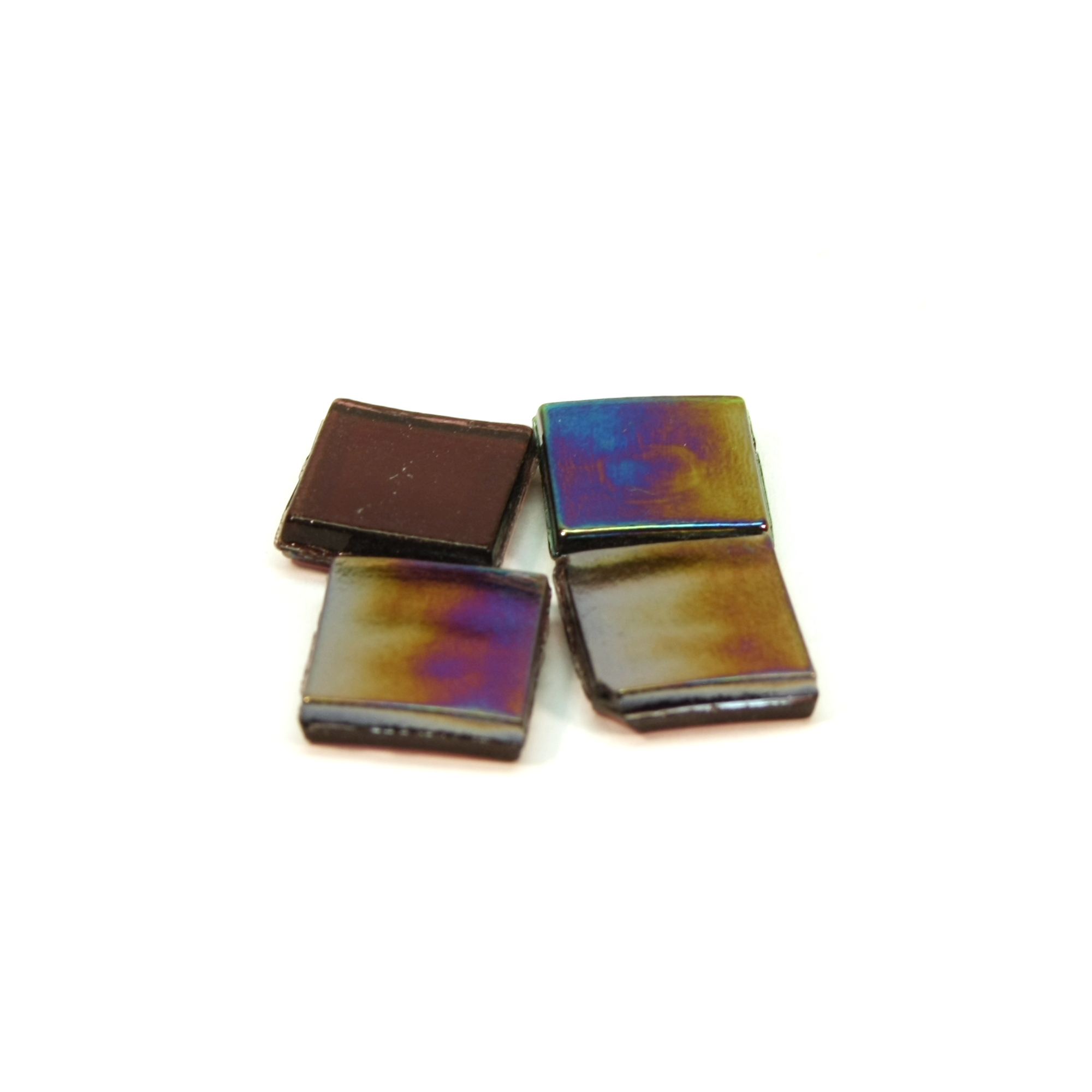 Ice Glass läpinäkyvä mosaiikki 15x15mm - Violetti