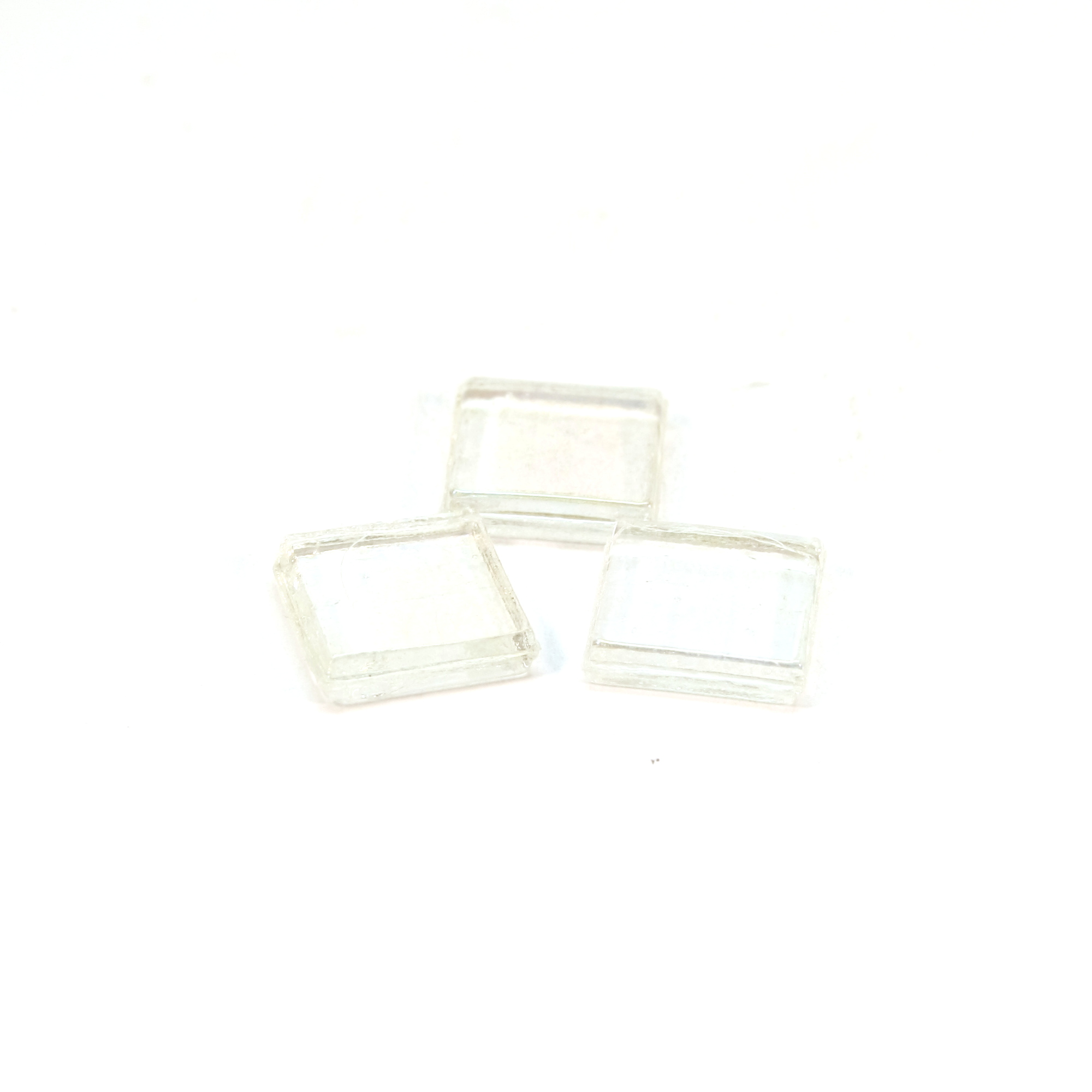 Ice Glass läpinäkyvä mosaiikki 15x15mm - Kirkas
