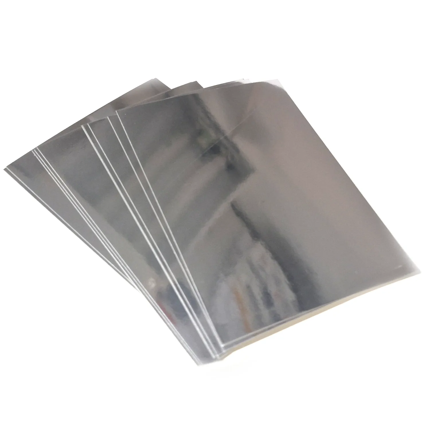 Kiiltokartonki A6 10kpl - Hopea