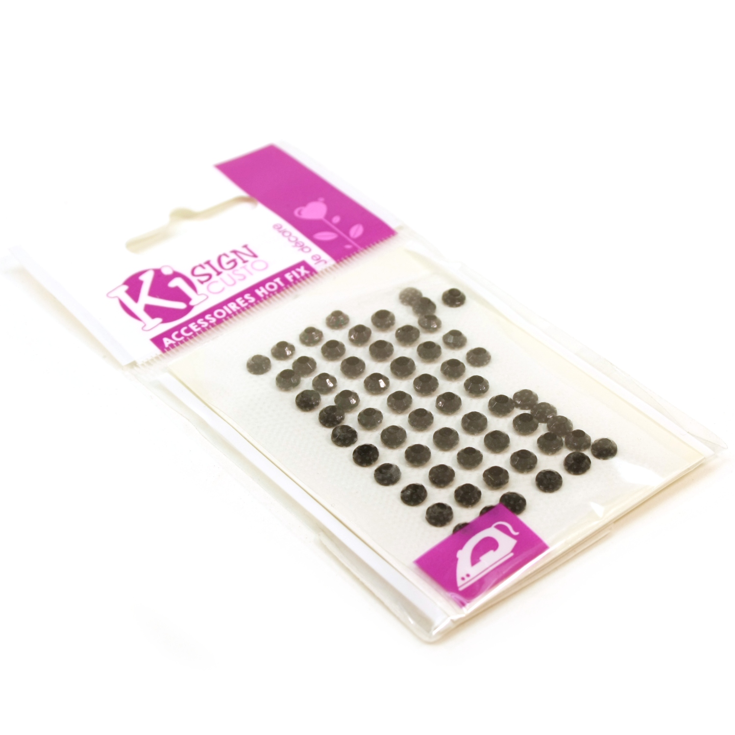 HotFix Strassit - 5mm Musta