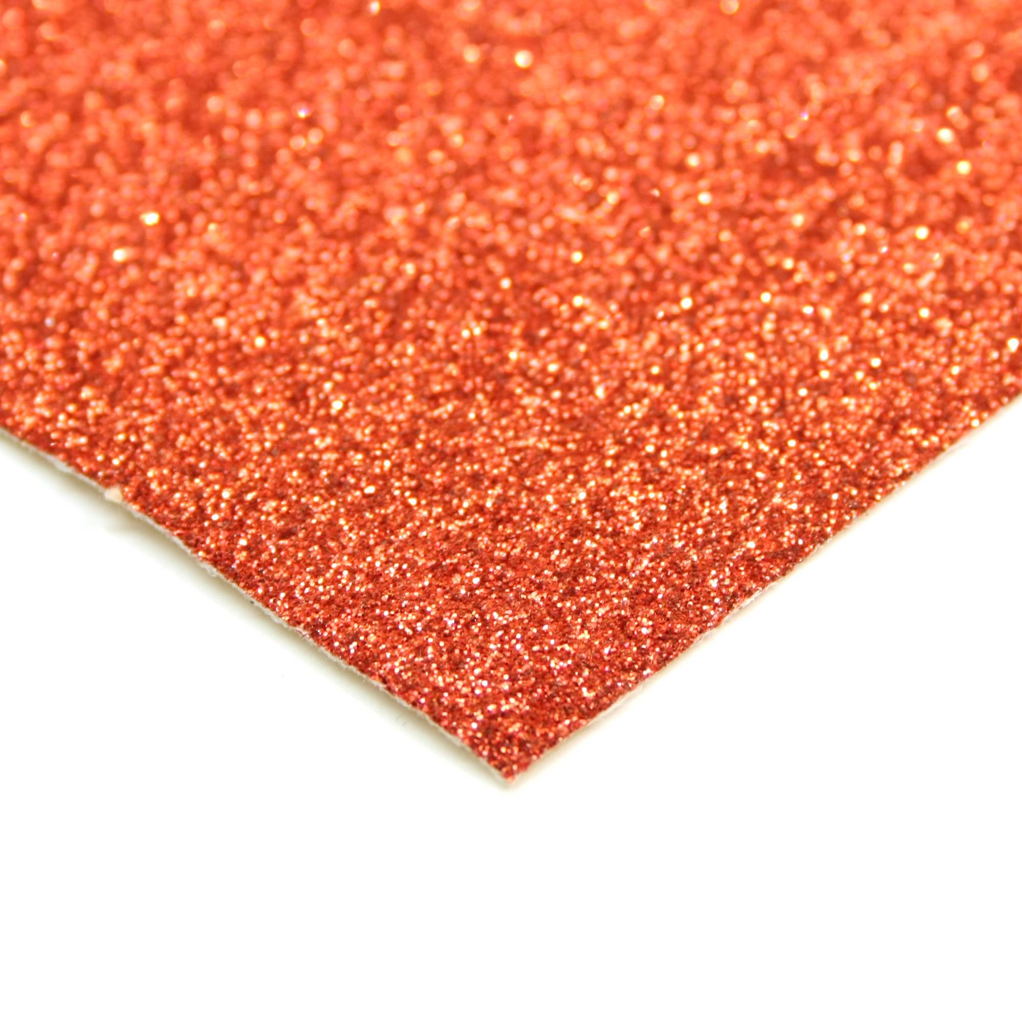 Glitter kangas - Punainen