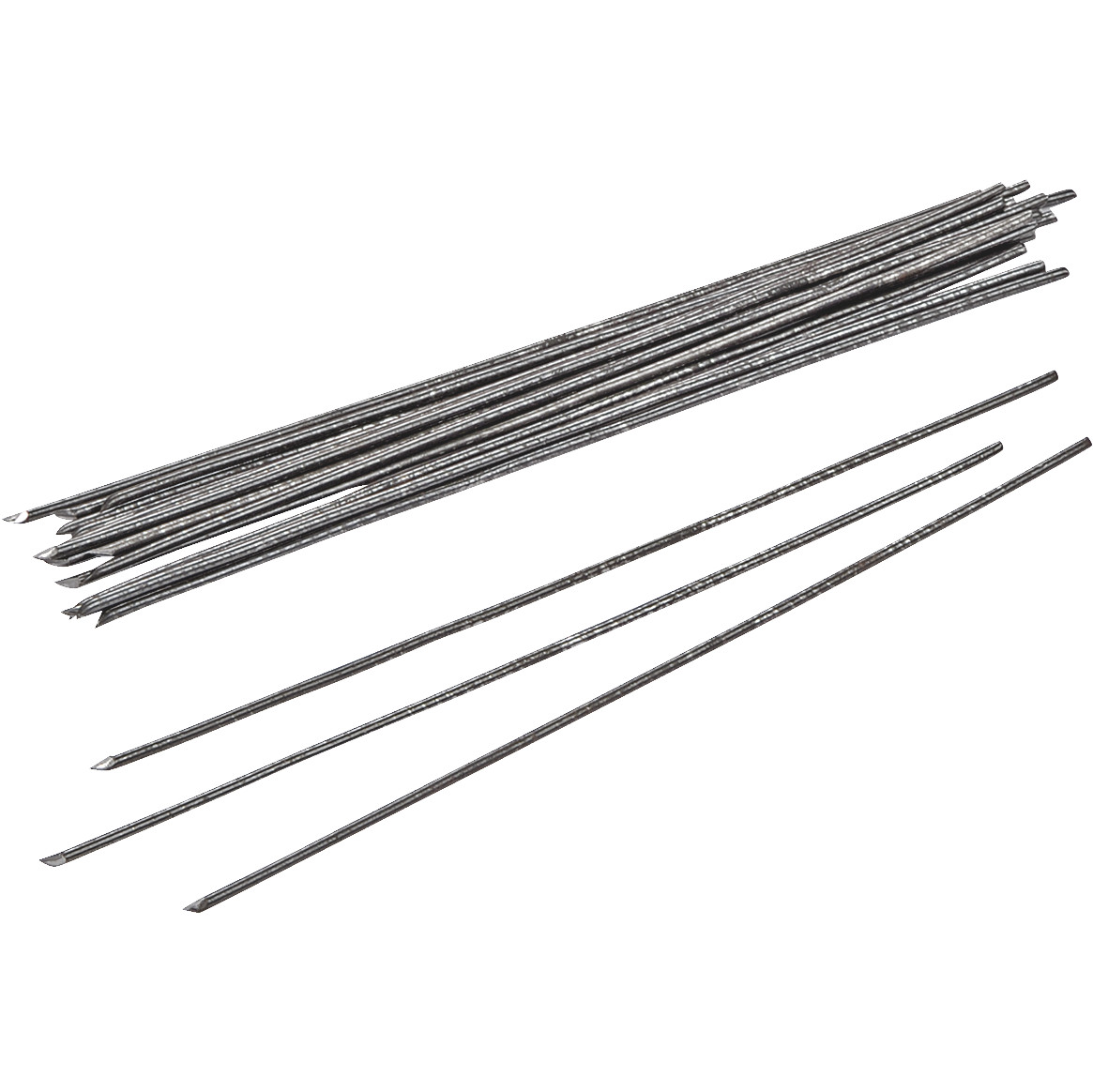 Rautalanka 1,4mm 15cm - Savunharmaa
