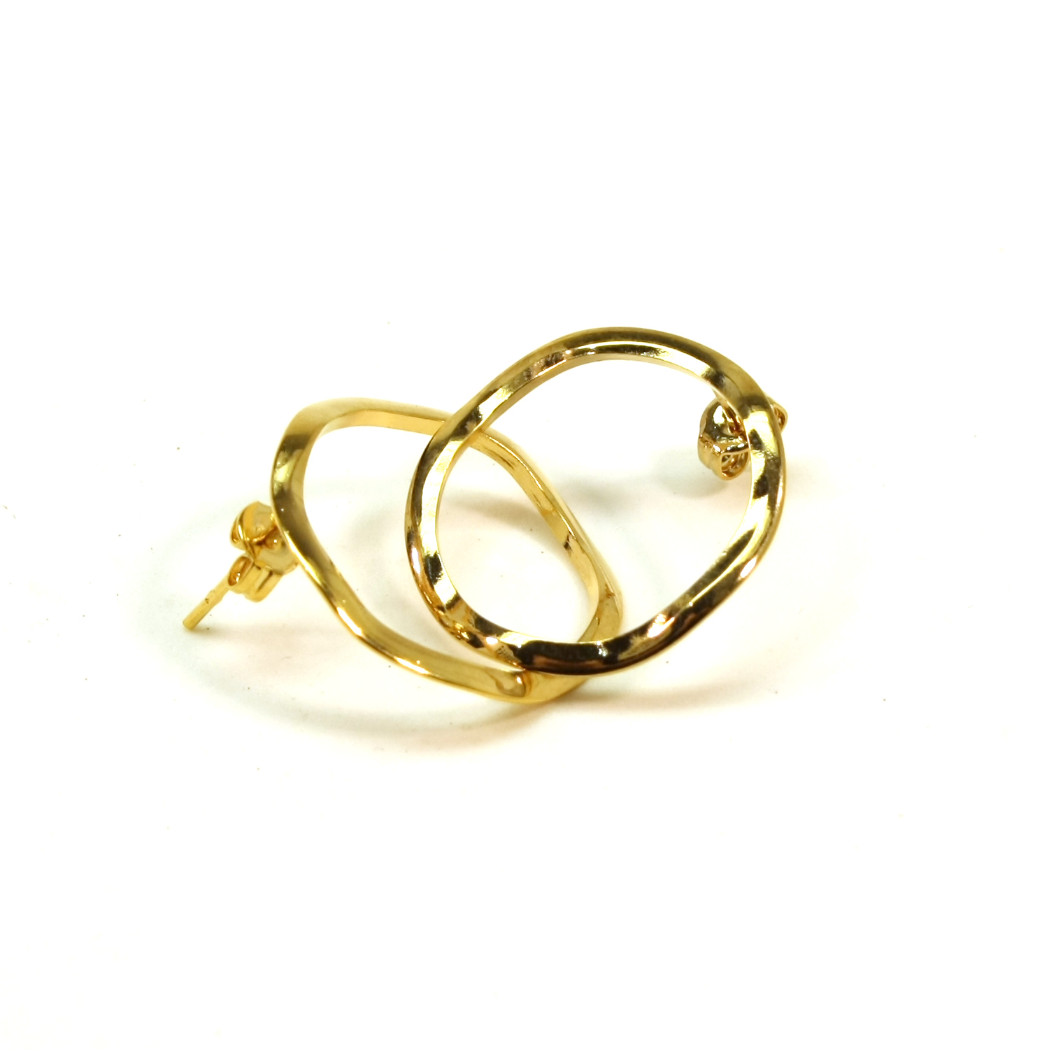 Korvakorurengas aalto - Kullansävy