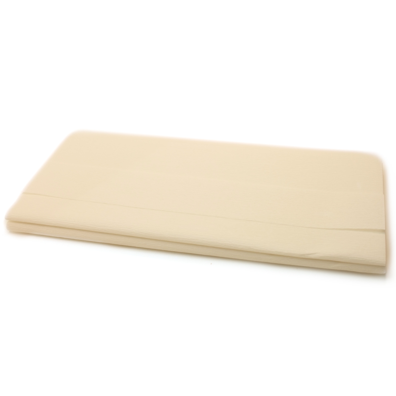 Kaksipuolinen kreppipaperi - Valkoinen