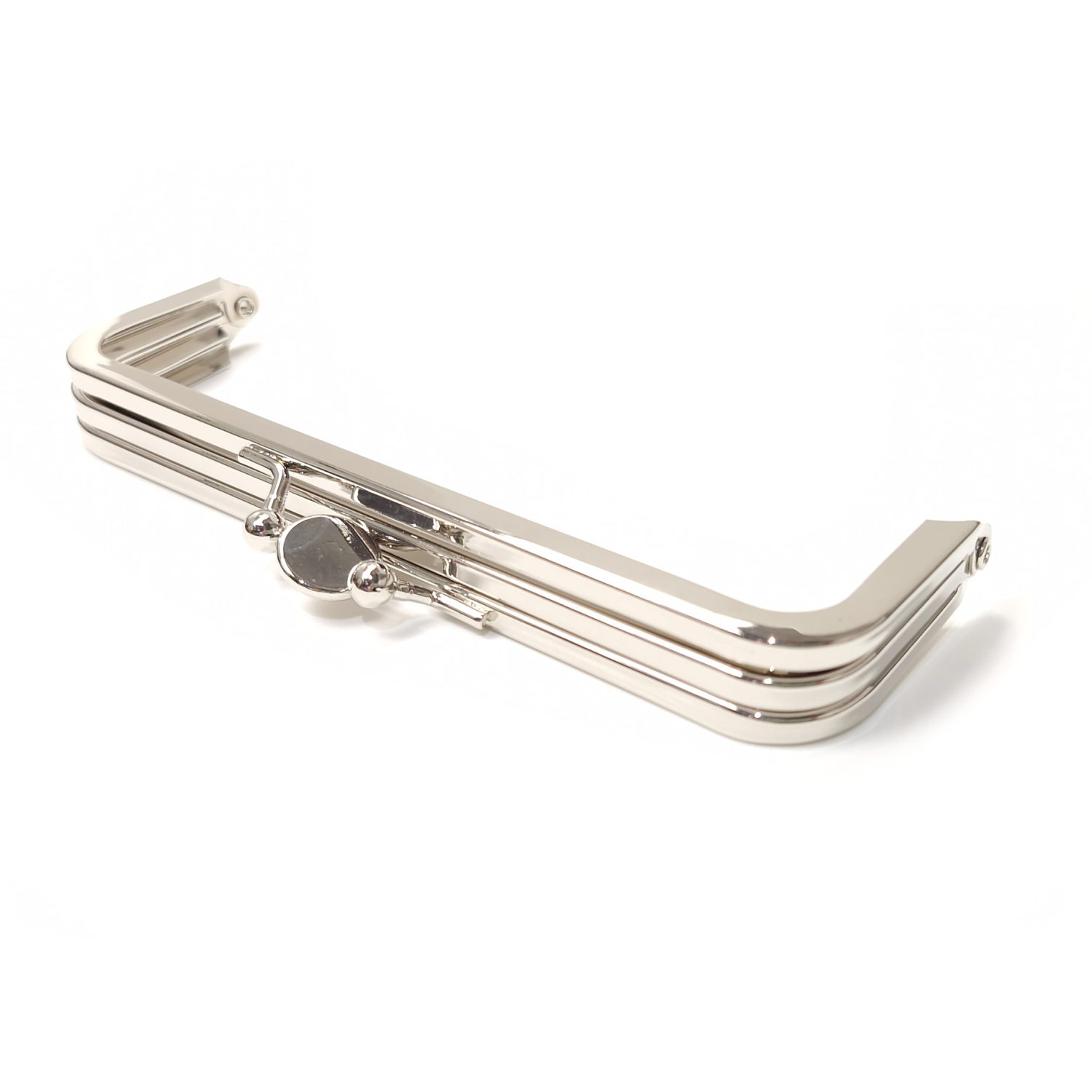 Kukkaronkehys tupla 14cm - Hopeansävy