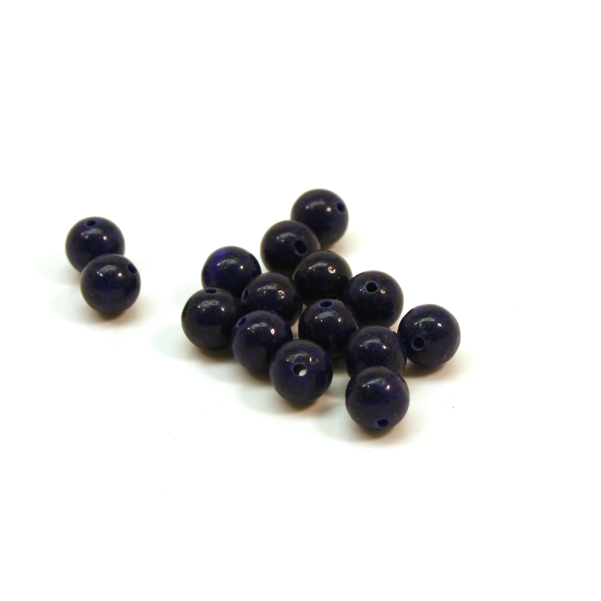 Alternative view of Kivihelmi 8mm 12kpl - Lapis Lazuli