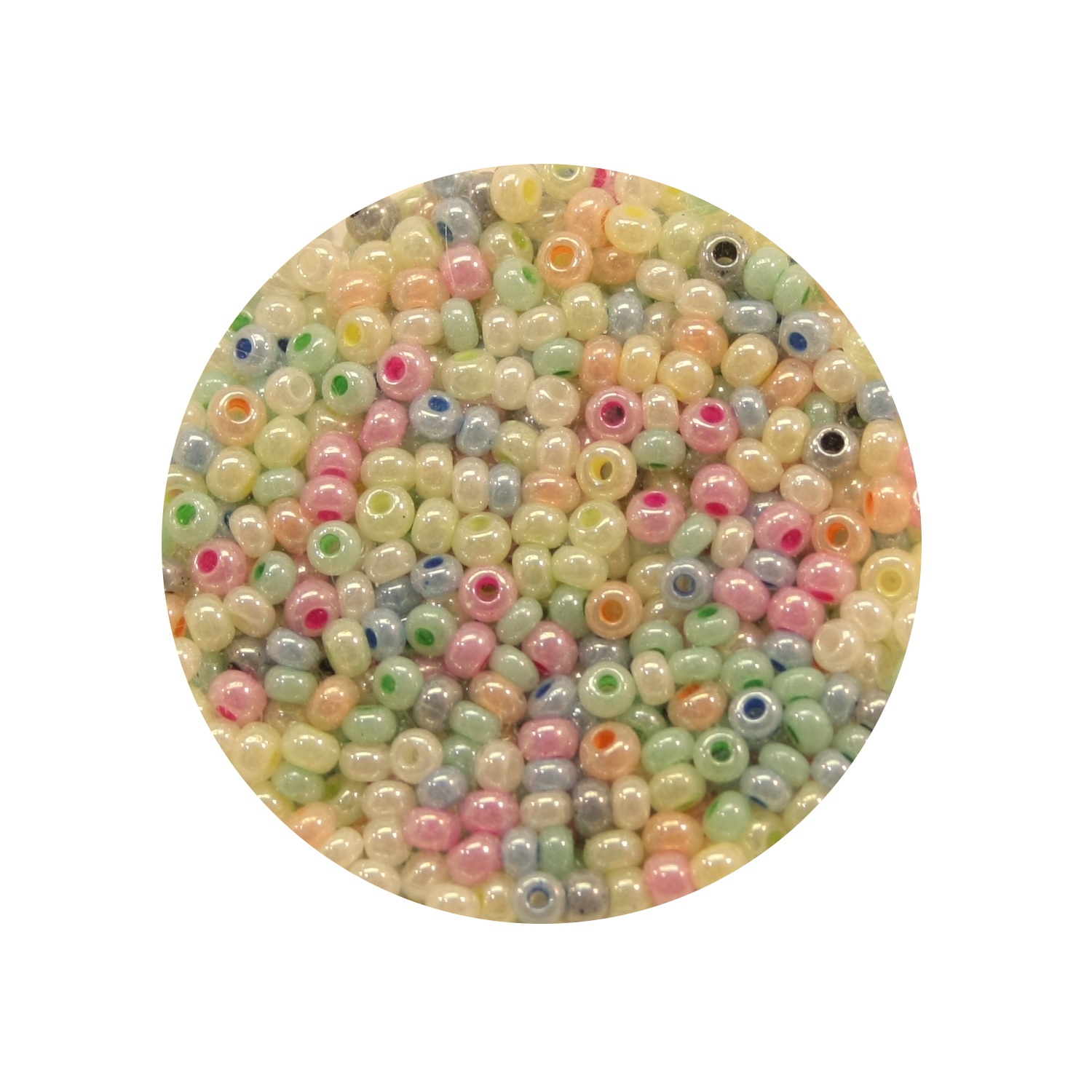 Siemenhelmi 2,6mm - Pearly Mixed Pastel Colors