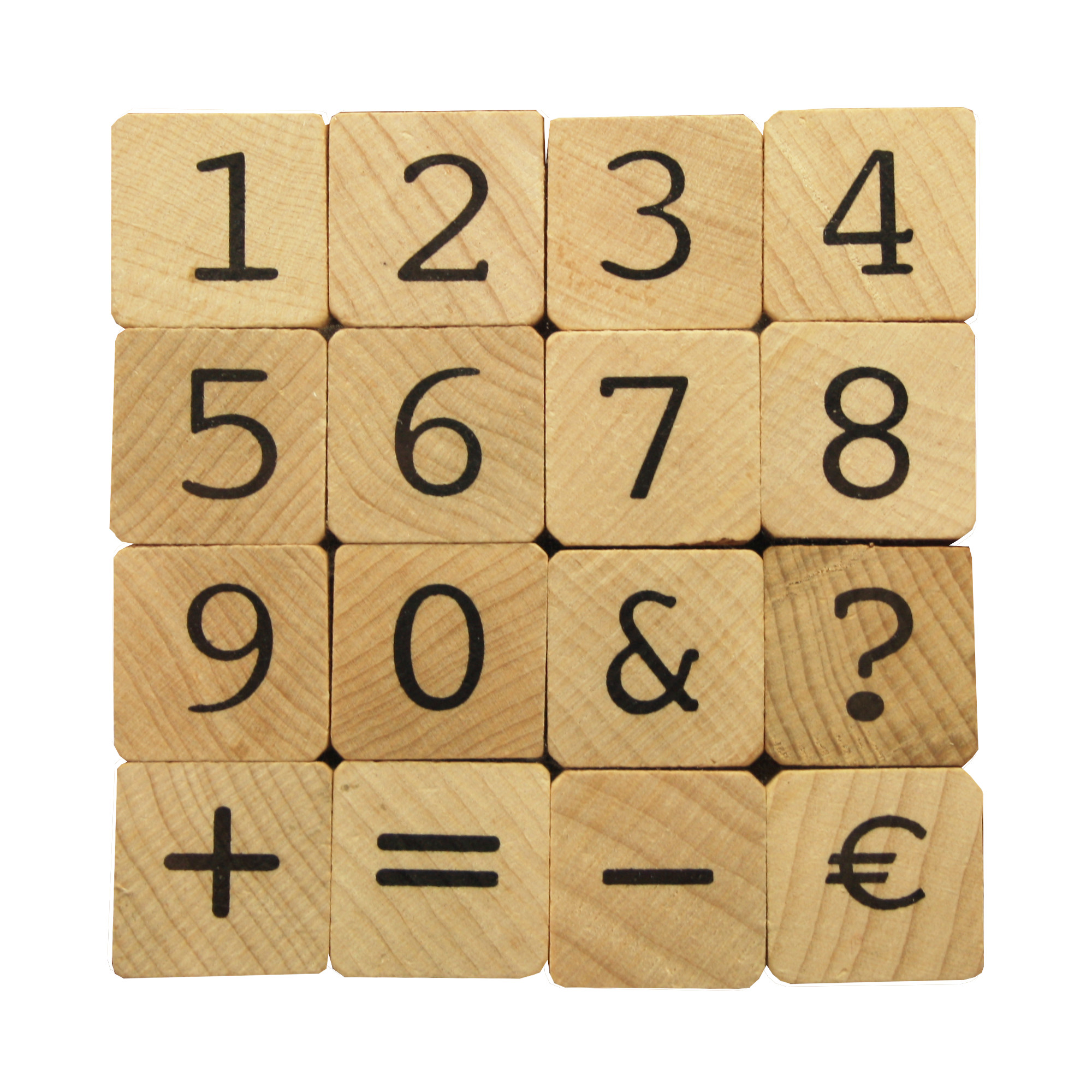 Numerot ja merkit -leimasin