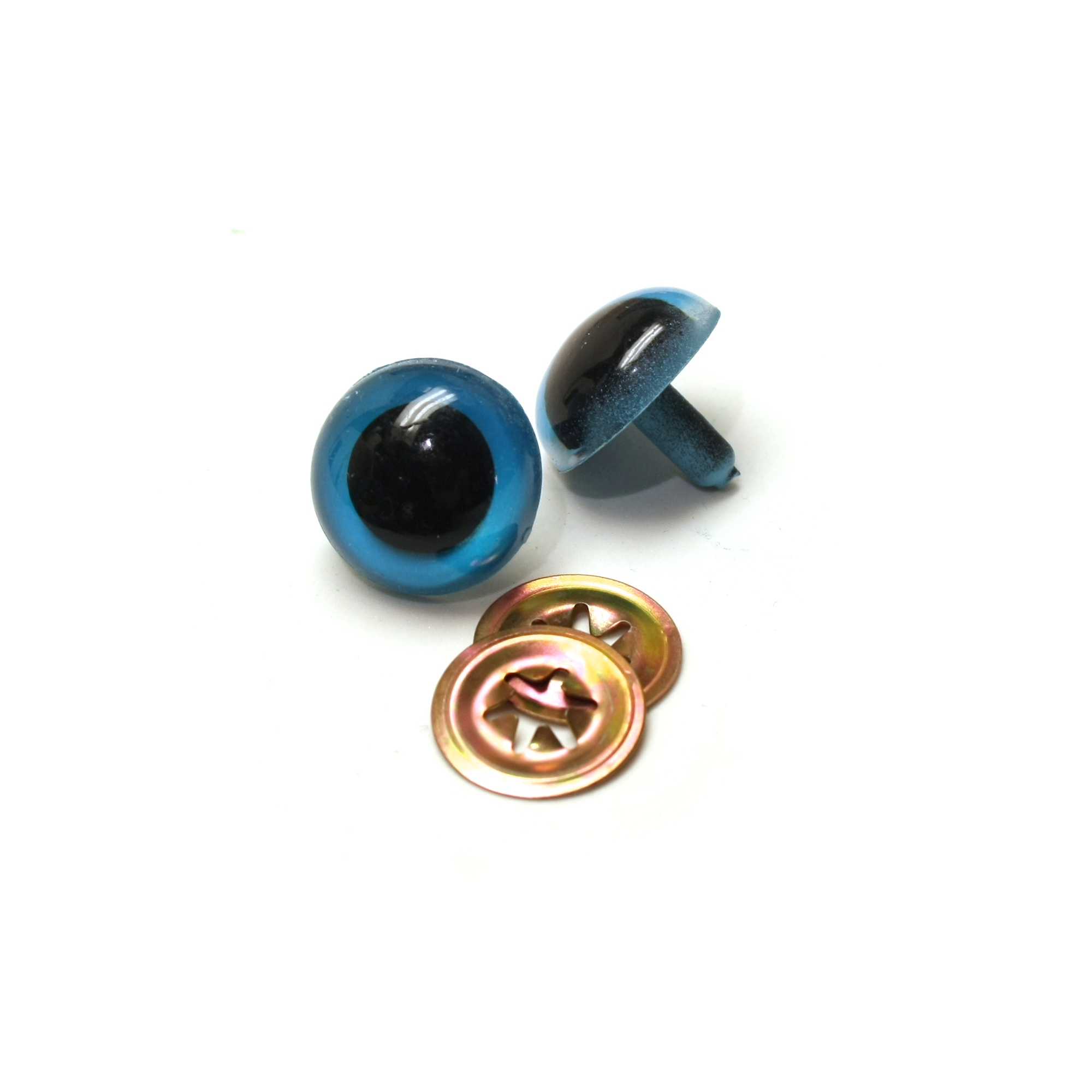 Turvasilmä 20mm 2kpl - Kirkas sininen