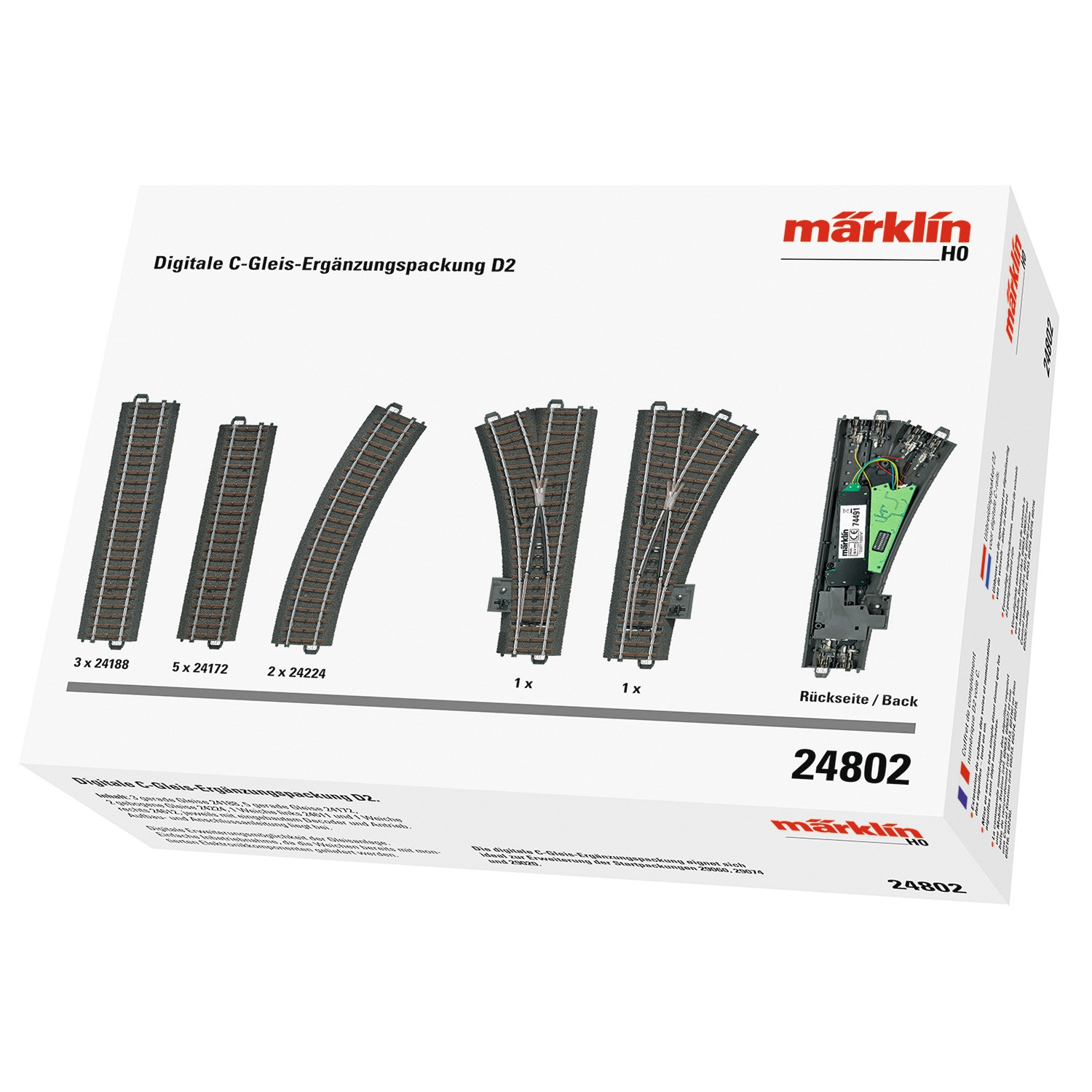 Märklin C-rata - Digitaalinen Laajennussarja D2