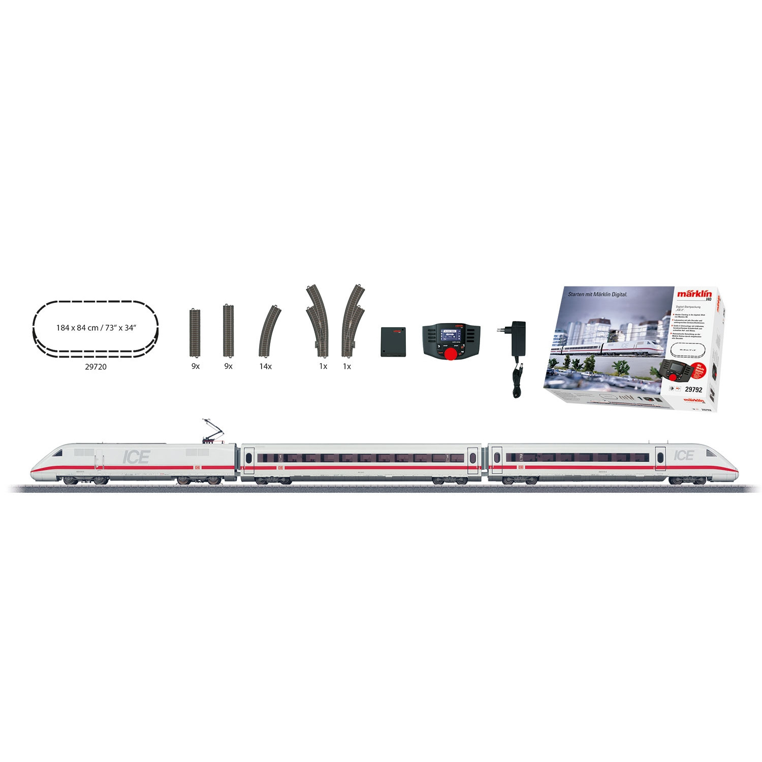 Alternative view of Intercity-Express 2 -aloituspakkaus
