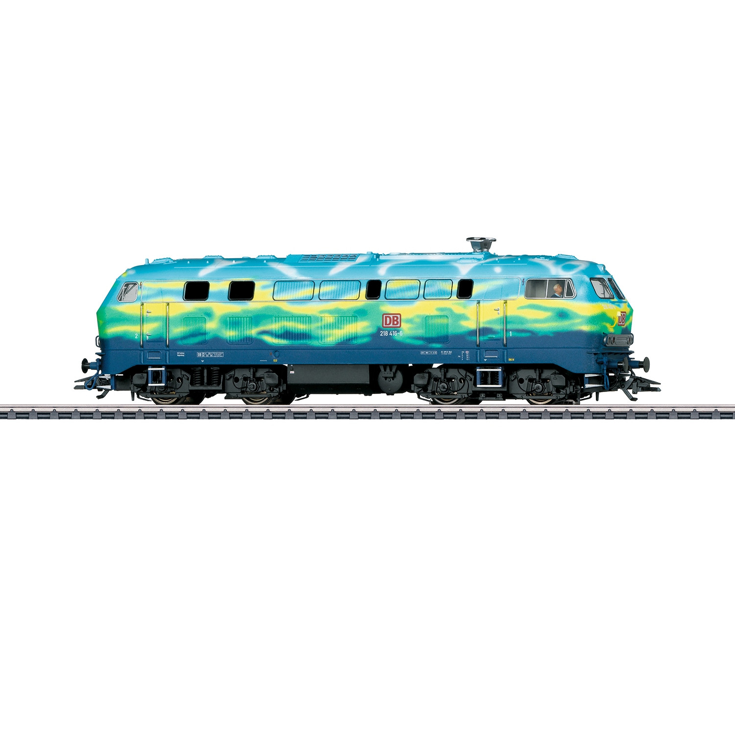 Krupp 5382 BR 218 416-6 -dieselveturi