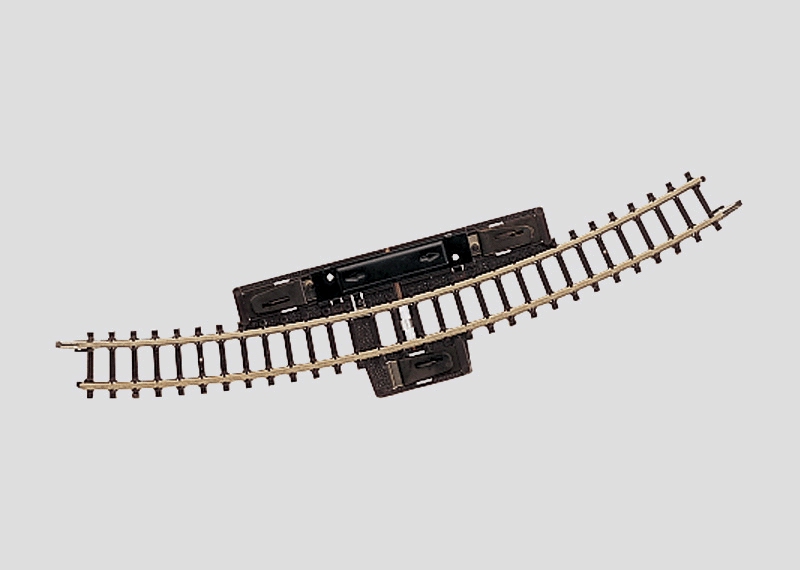 Märklin Z Kontaktiratapala - Kaareva, 220mm 30°