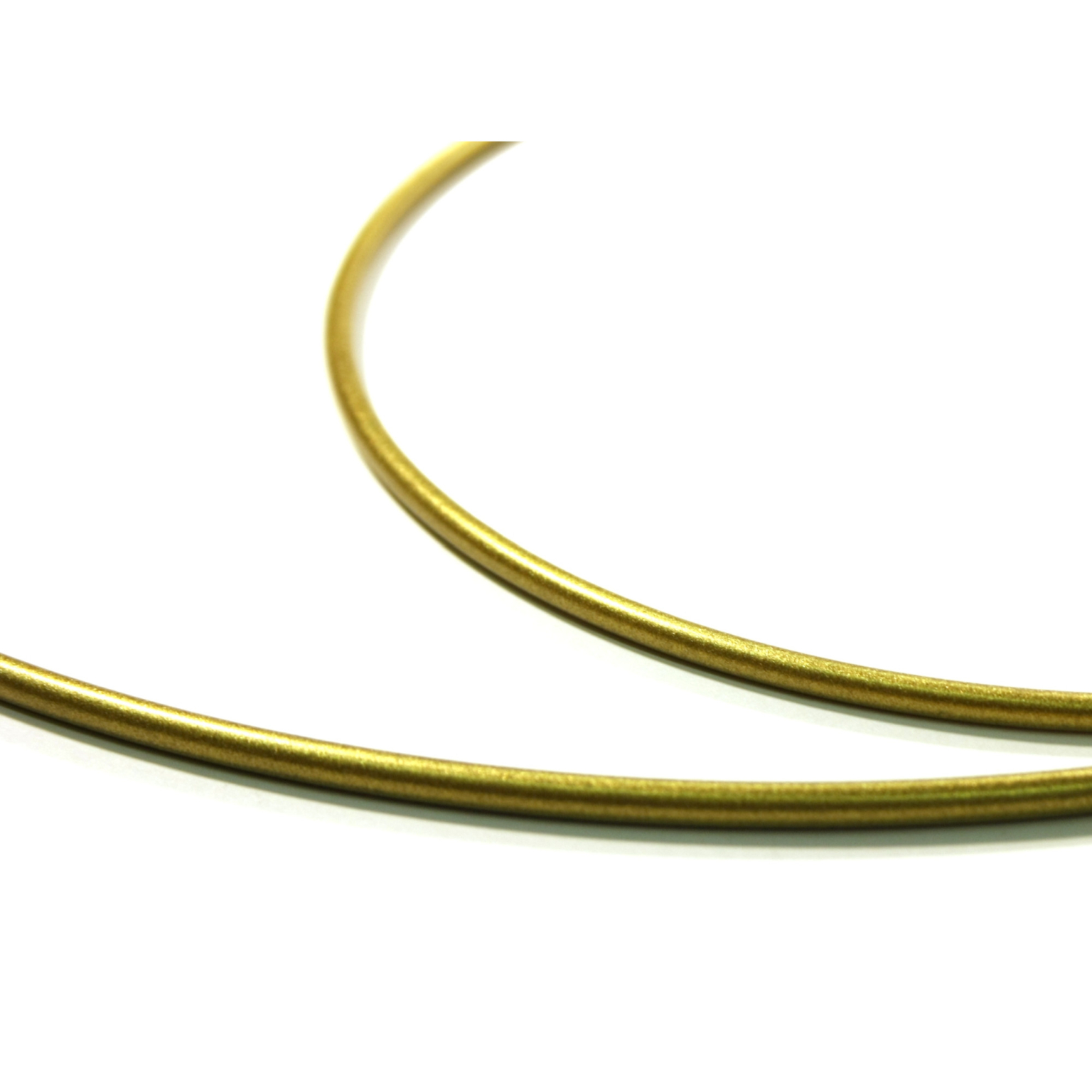 Metallirengas 25cm - Kulta - Hobby Point