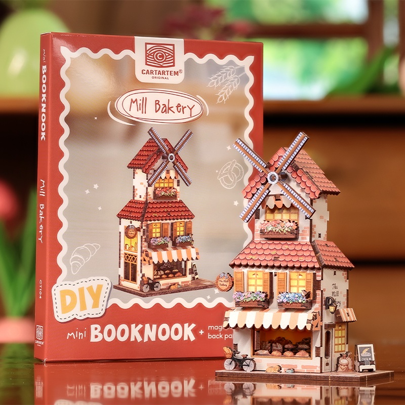 Alternative view of Mini Booknook Mill Bakery