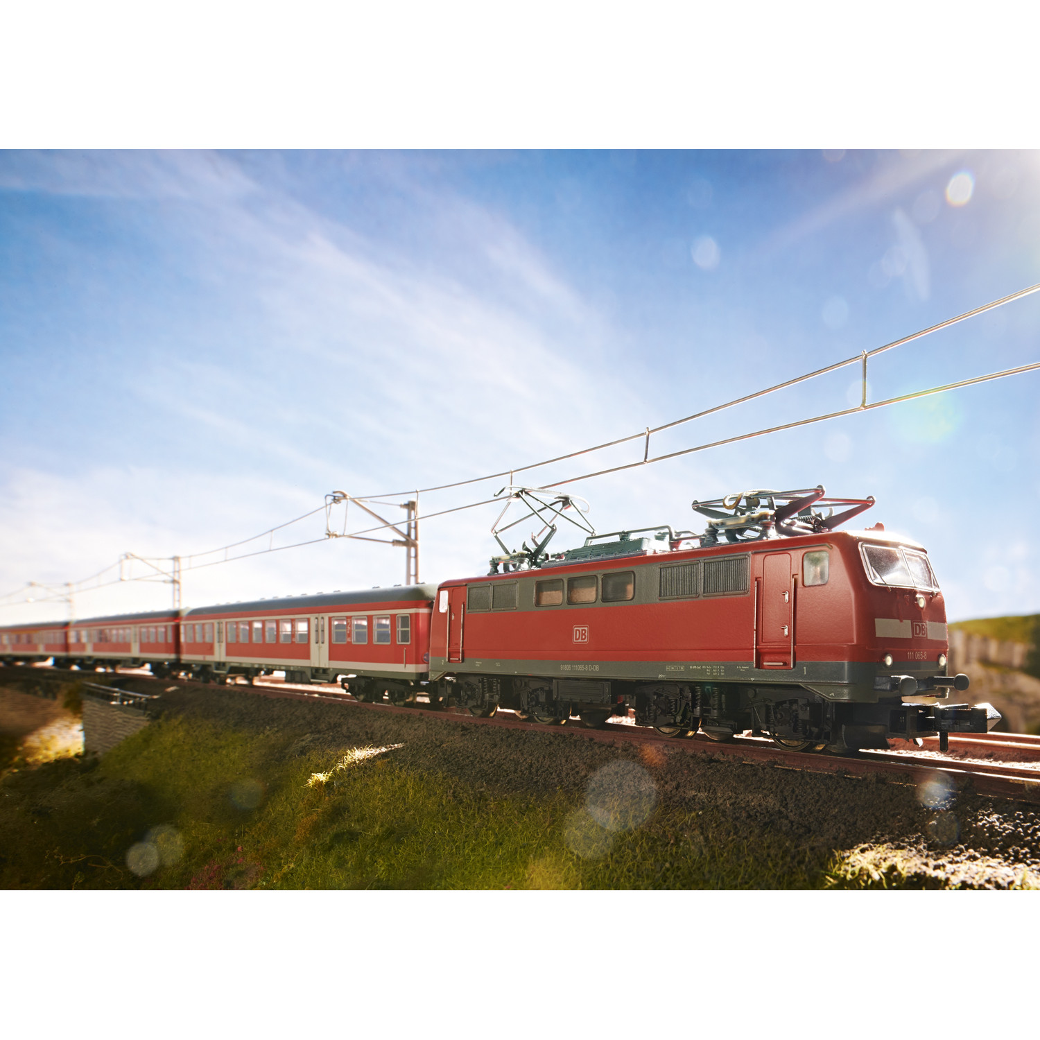 Alternative view of Henschel/BBC 31902 BR 111 056-8 sähköveturi