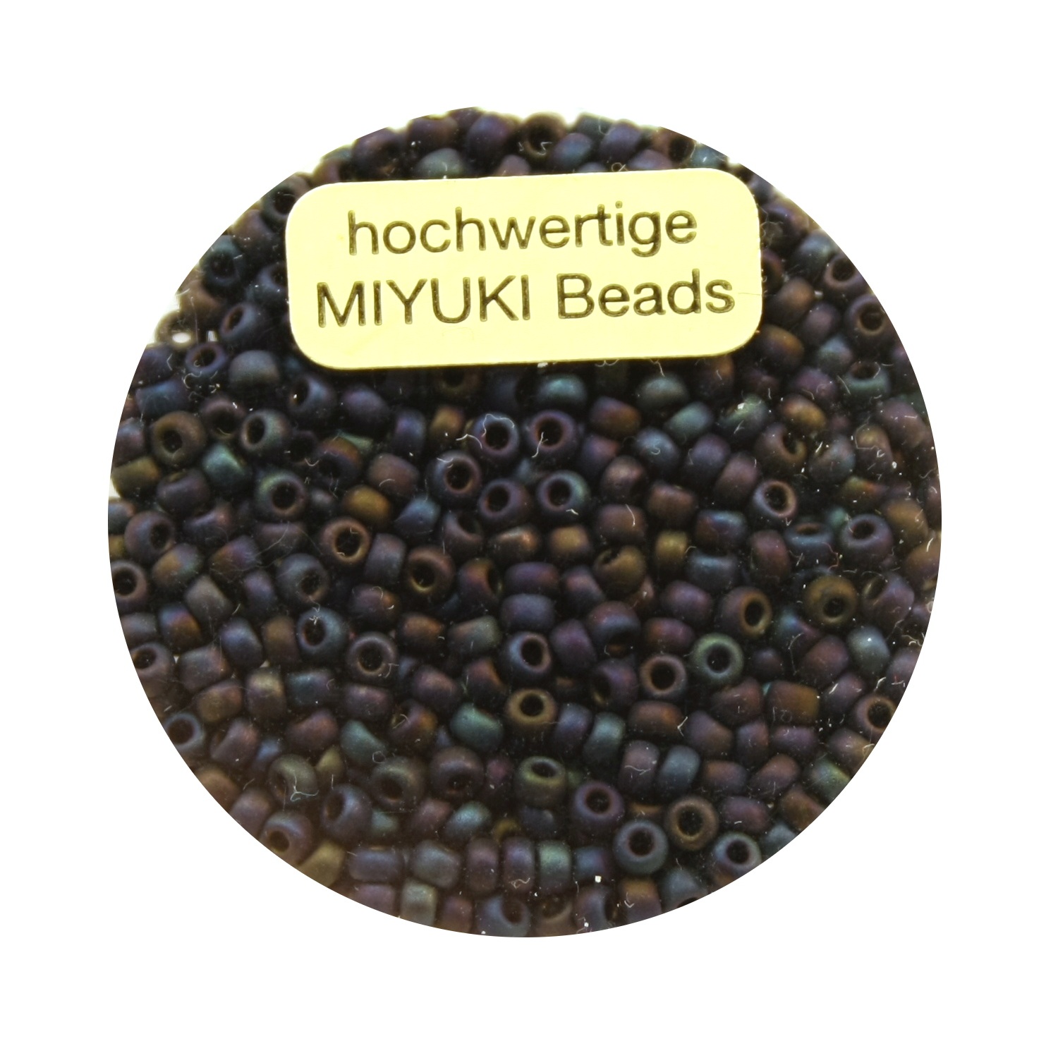 Siemenhelmi 10/0 - Opaque Matt Amethyst Rainbow