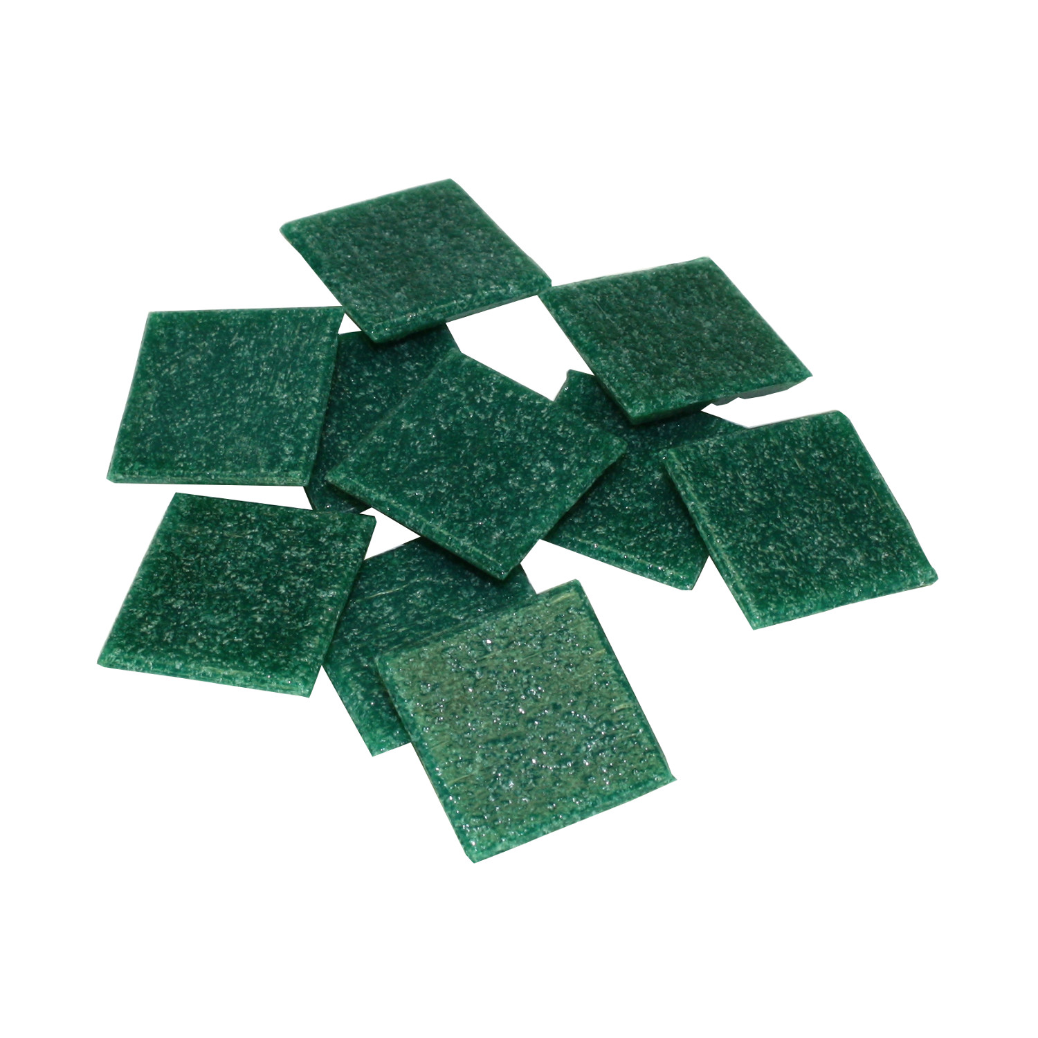 Murano lasimosaiikki - Bottle Green