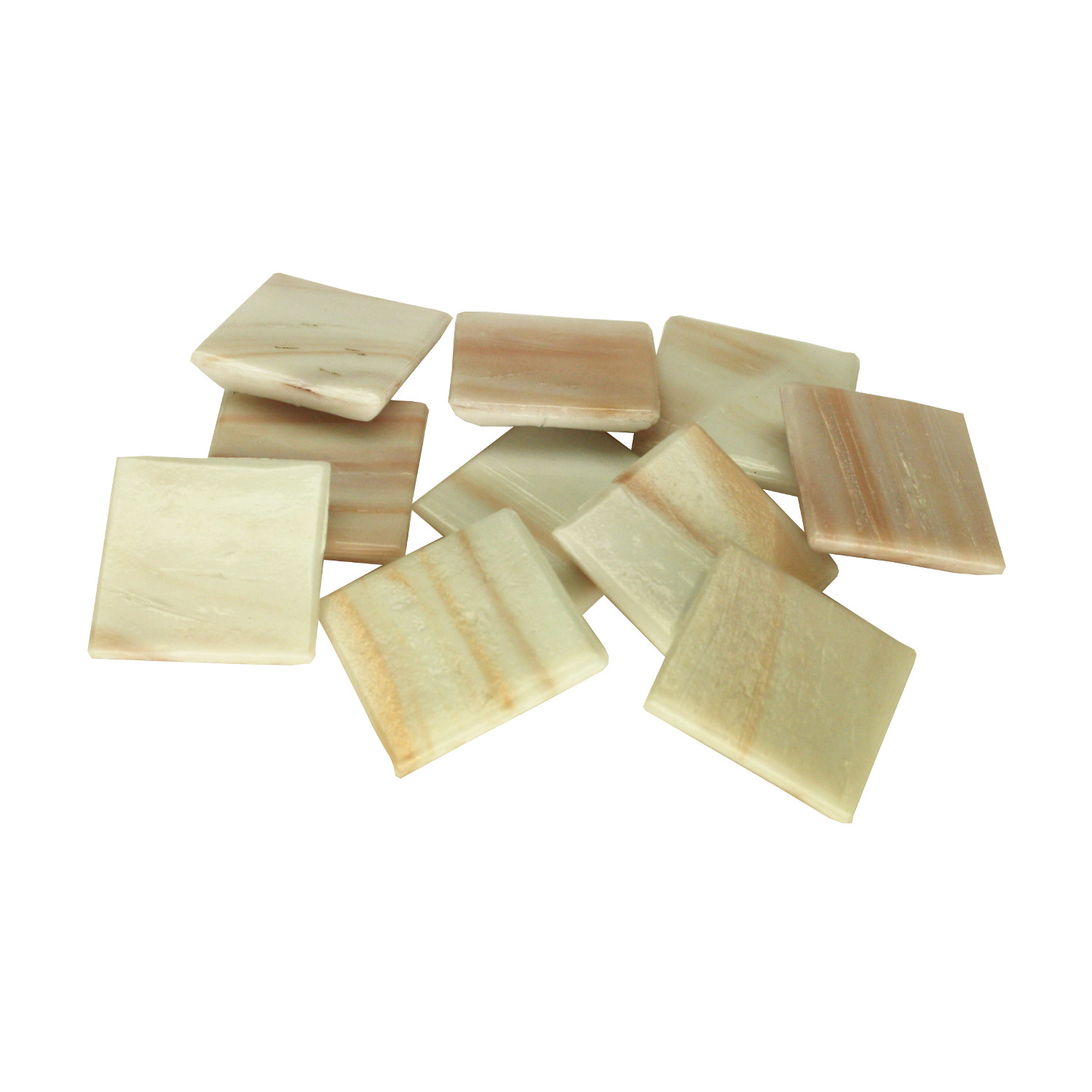 Murano lasimosaiikki - Veined Snow