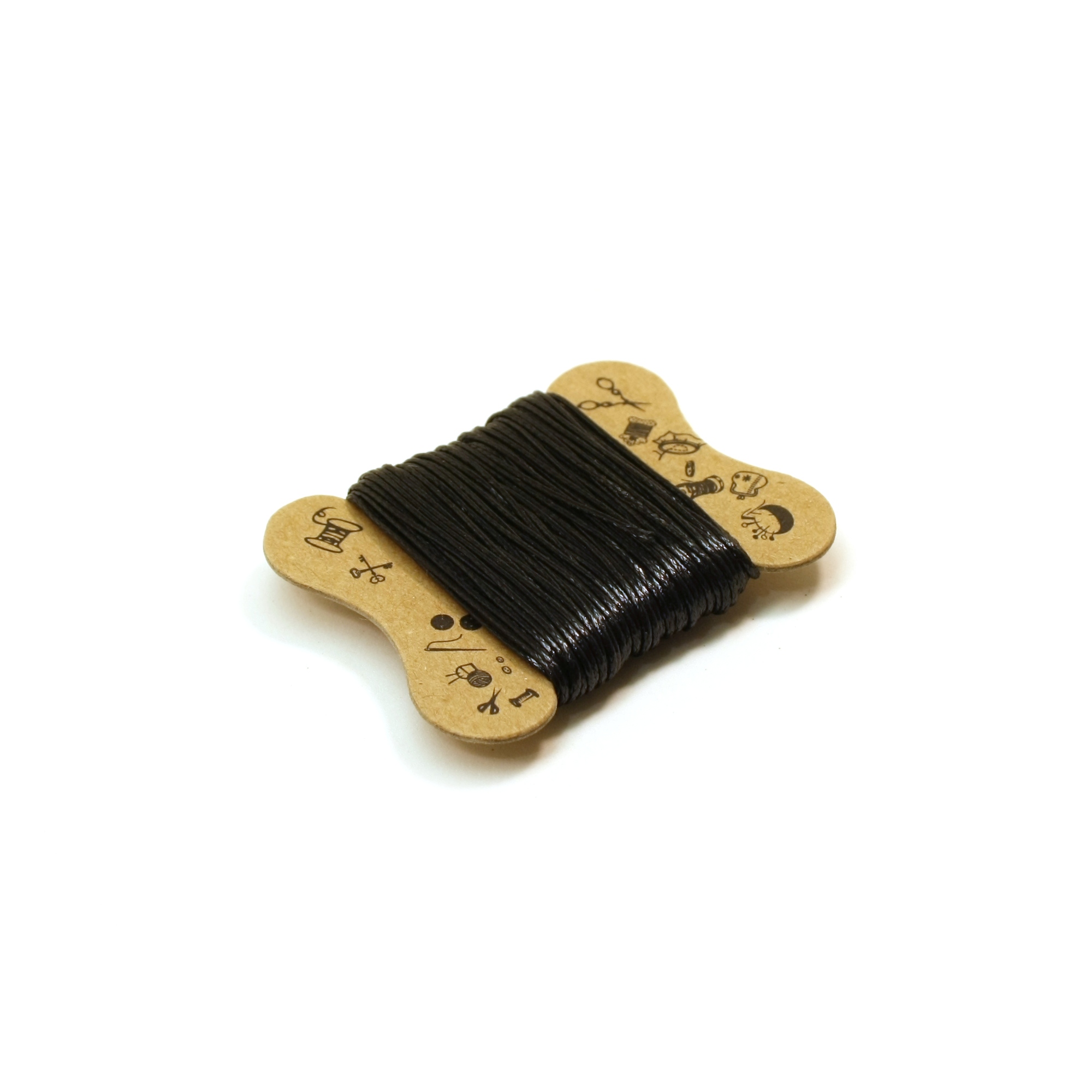 Vahattu keinokuitunaru 0,5mm - Musta